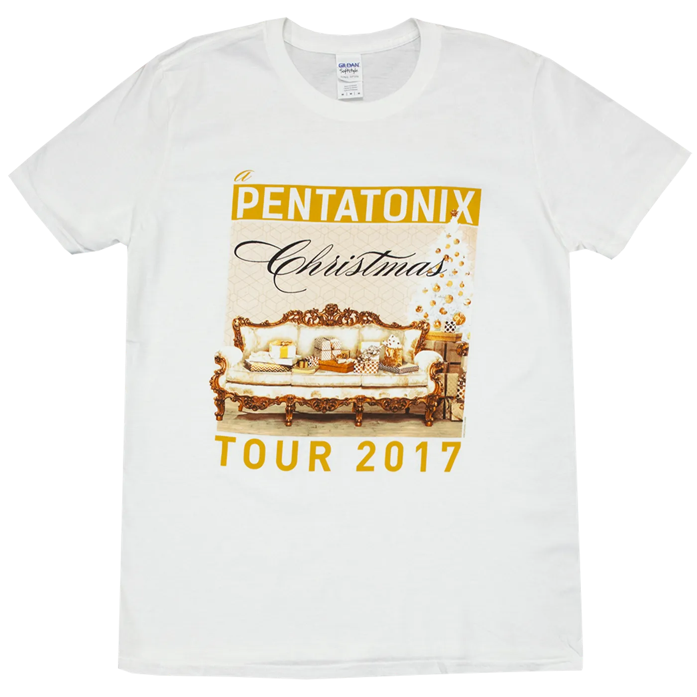 Pentatonix White Xmas Tour Tee