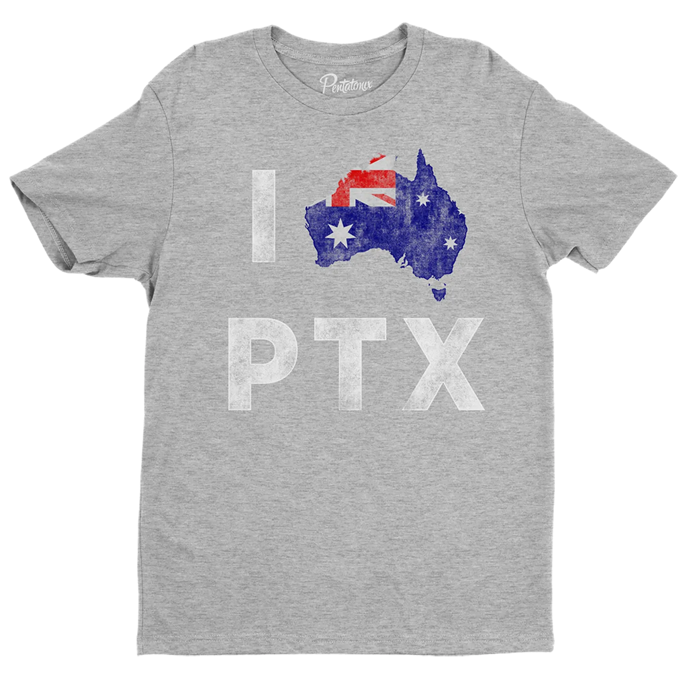Pentatonix I Heart PTX Australia Tee