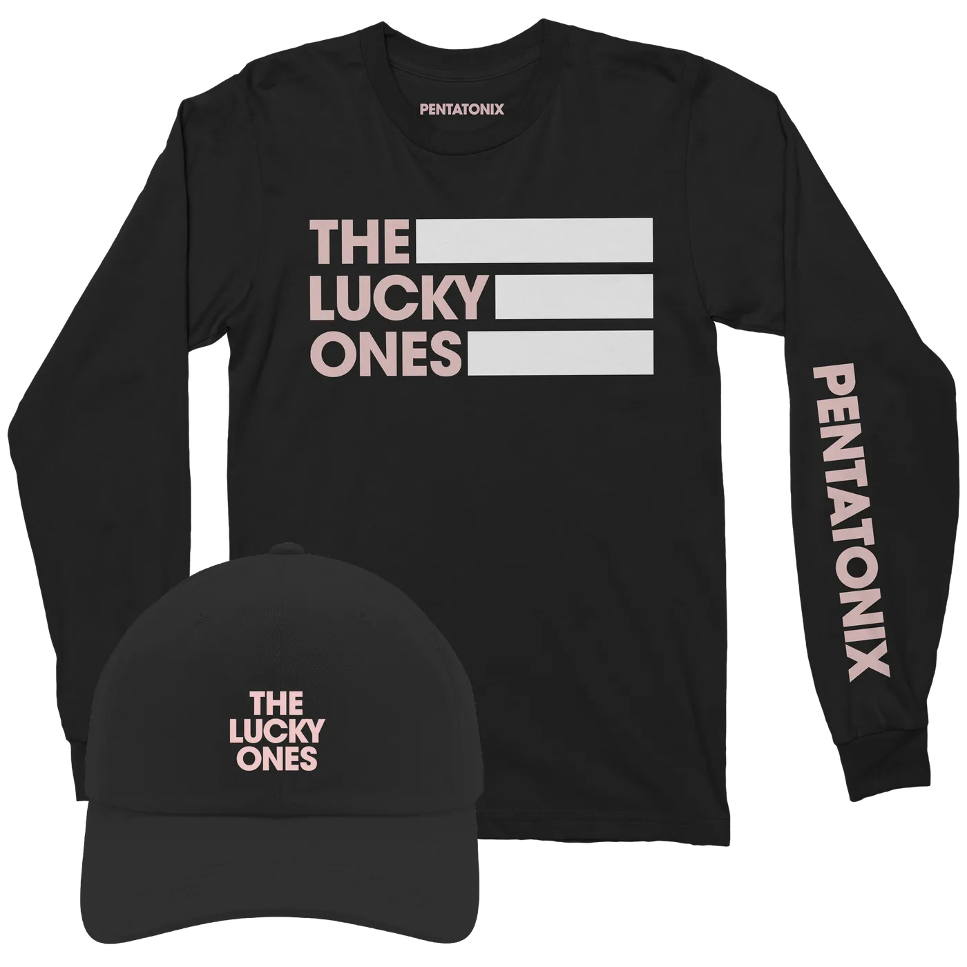 Pentatonix Lucky Bars Long Sleeve & Hat Bundle