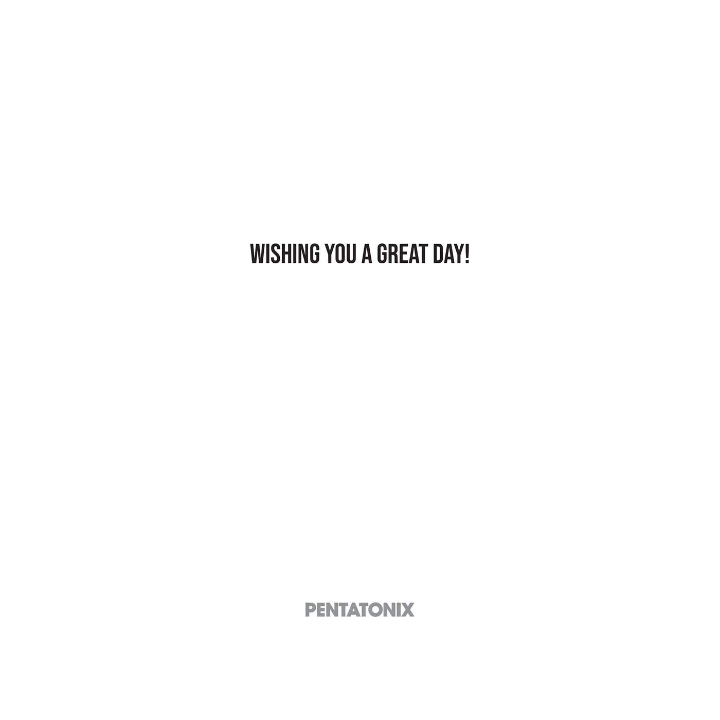 Pentatonix PTX Valentine's Day Card