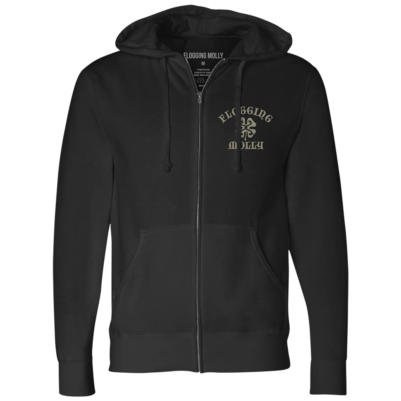 Flogging Molly Split Logo Hoodie