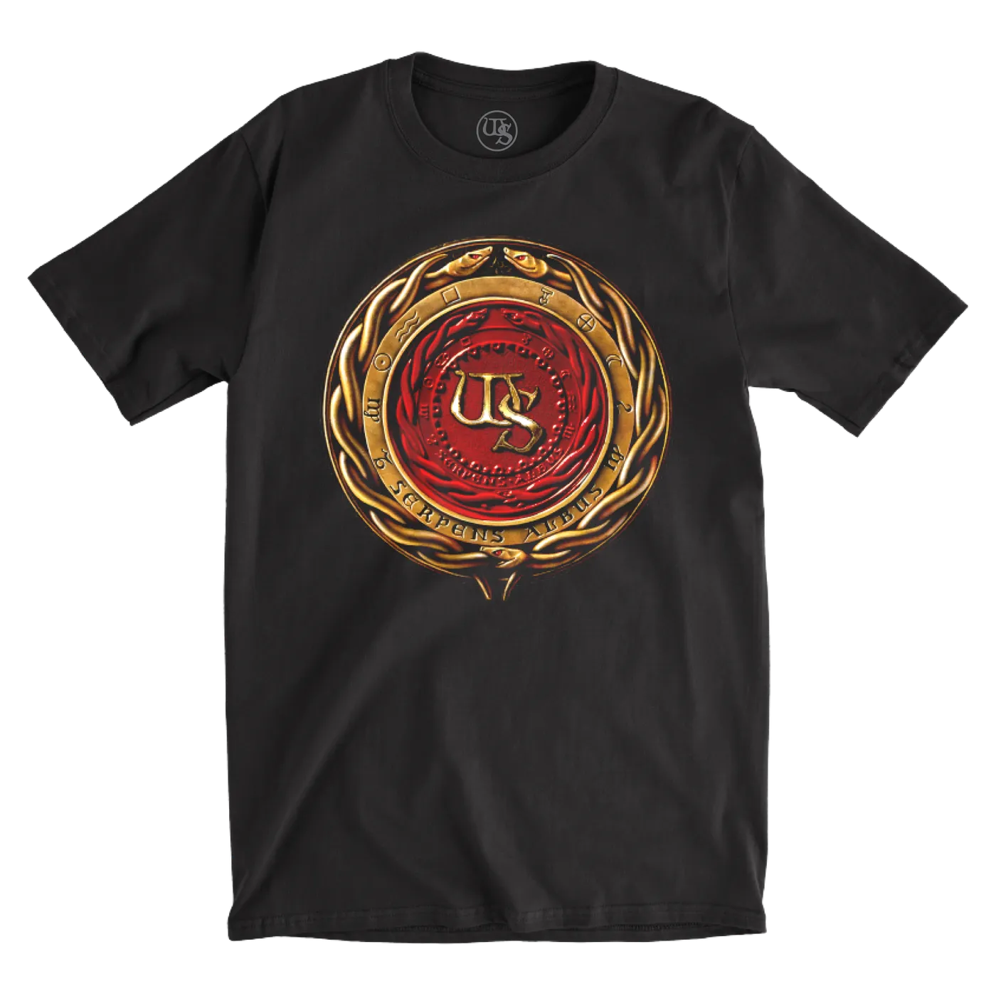 Whitesnake Medallion Noise Black Tee