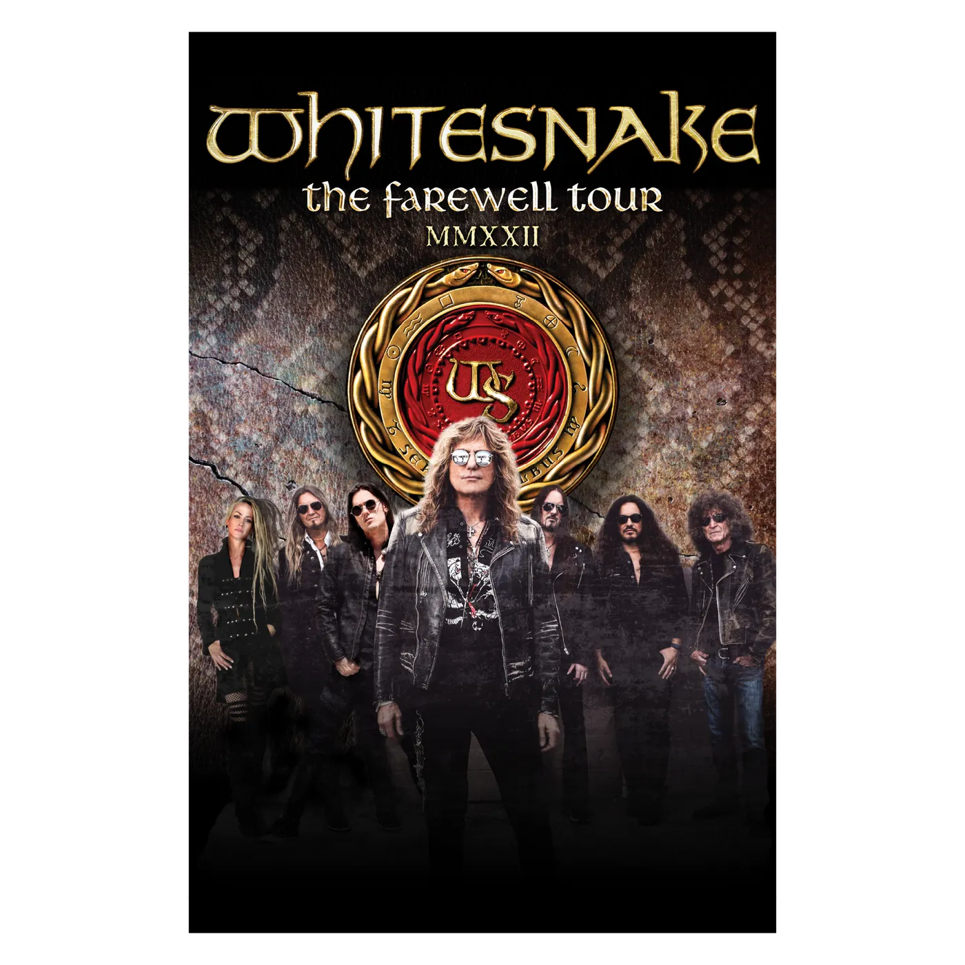 Whitesnake The Farewell Tour Poster
