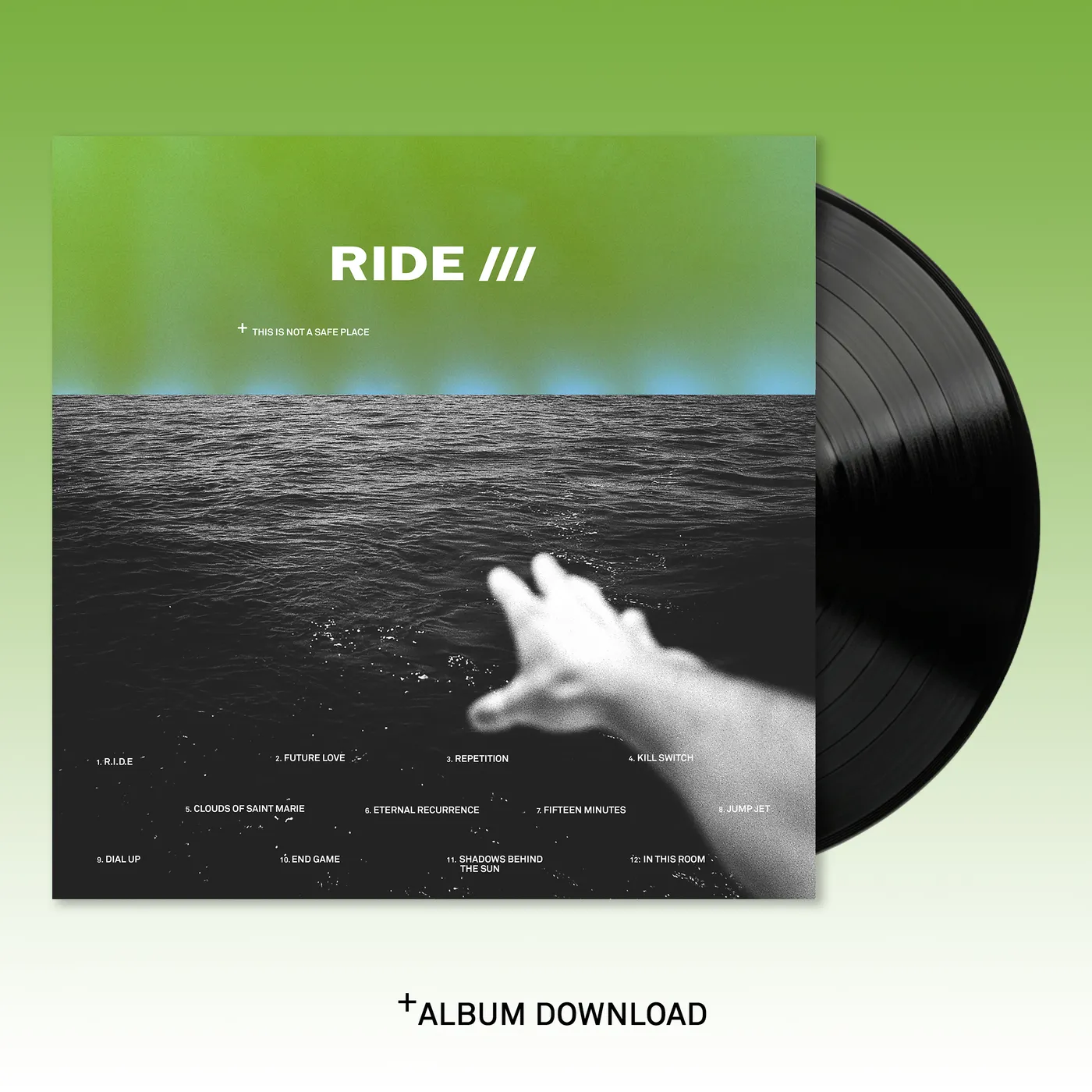 Ride This Is Not A Safe Place  Double LP (Vinyl)