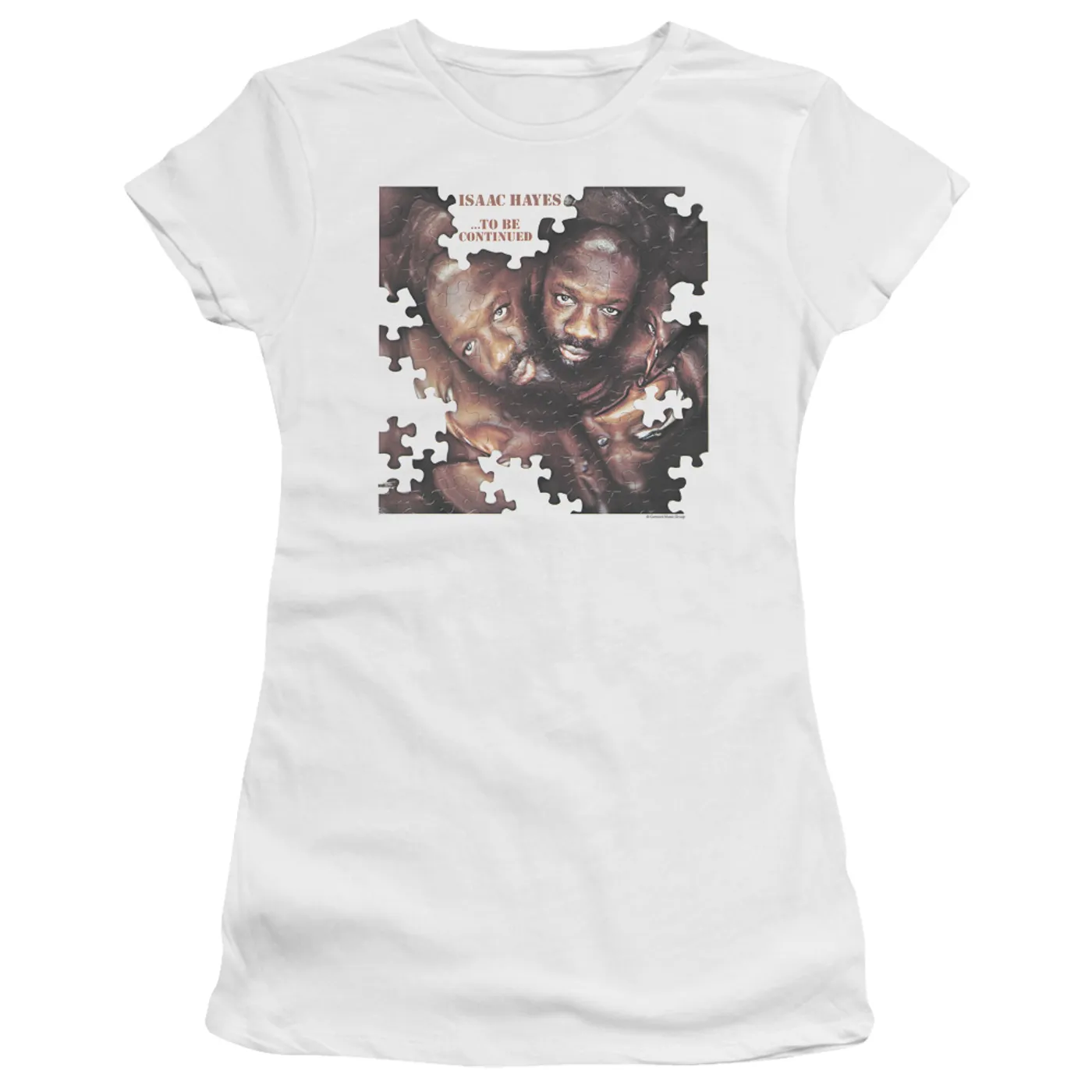 Isaac Hayes Juniors Shirt | TO BE CONTINUED Juniors T Shirt