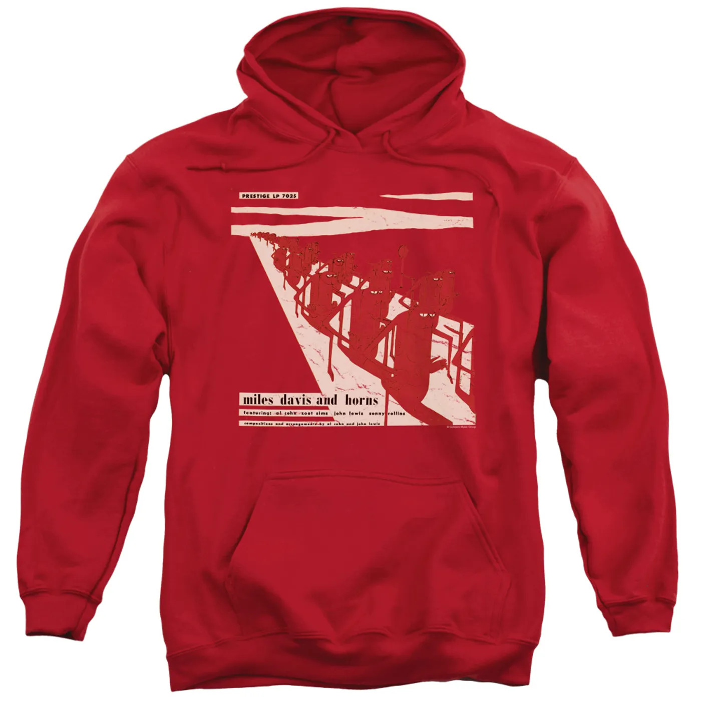 Miles Davis Hoodie | DAVIS AND HORN Pull-Over Sweatshirt