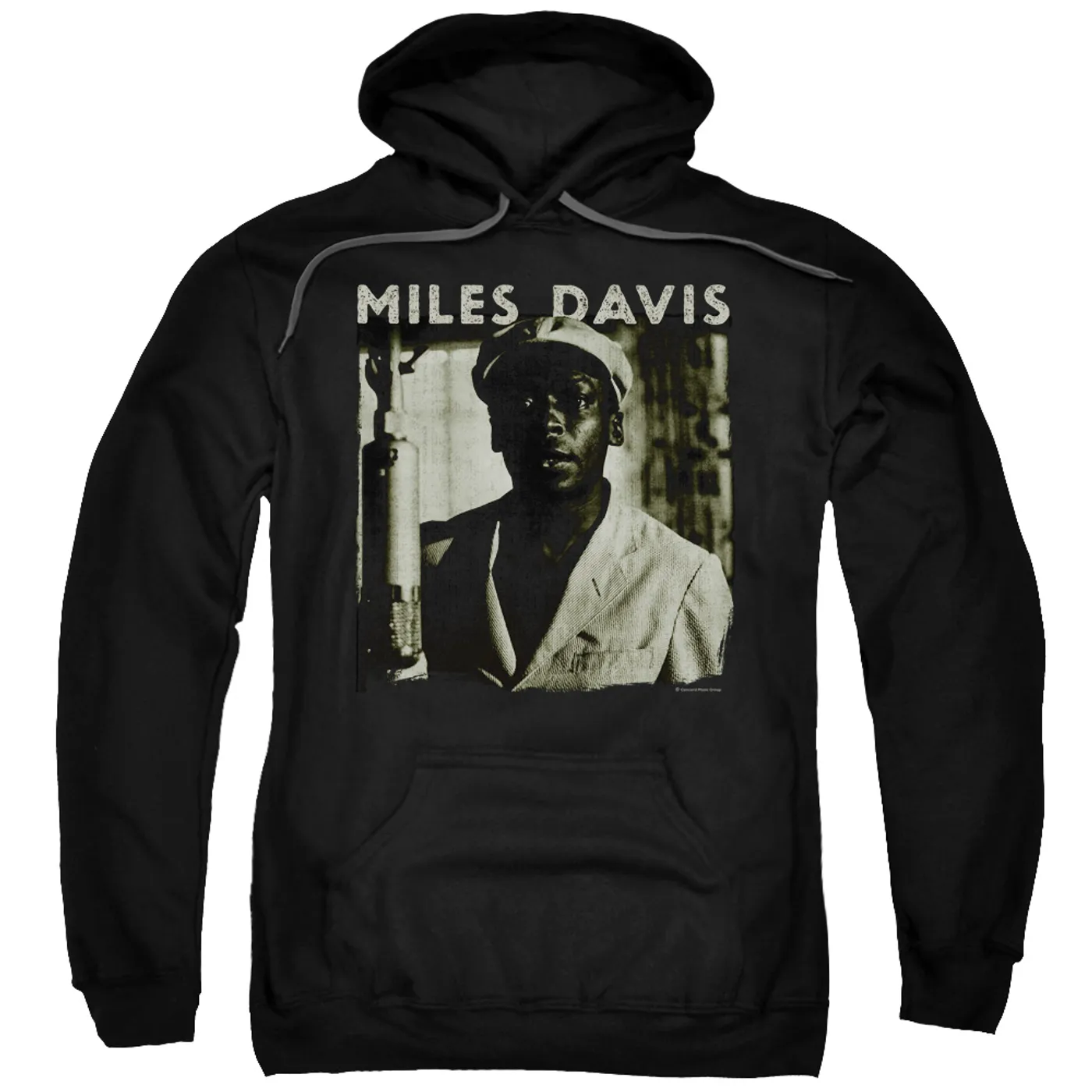 Miles Davis Hoodie | MILES PORTRAIT Pull-Over Sweatshirt