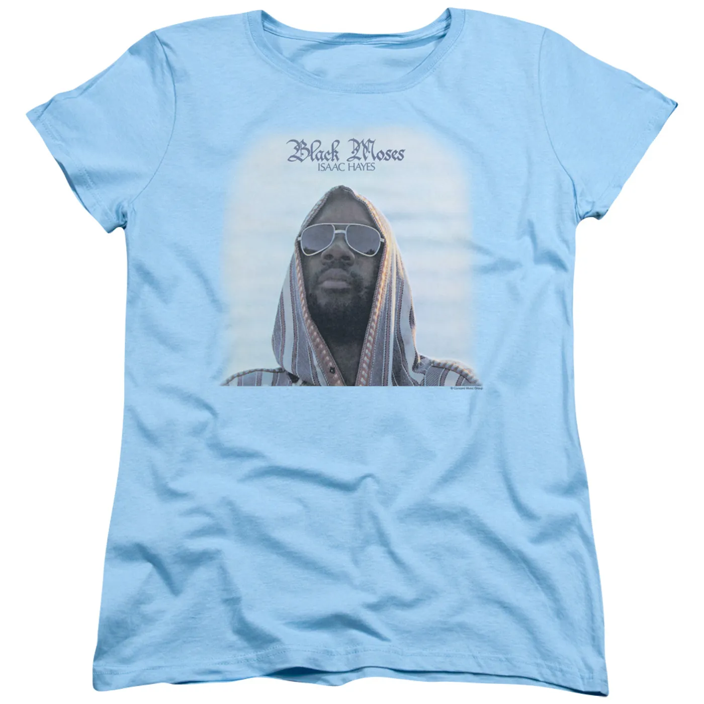 Isaac Hayes Women's Shirt | BLACK MOSES Ladies Tee