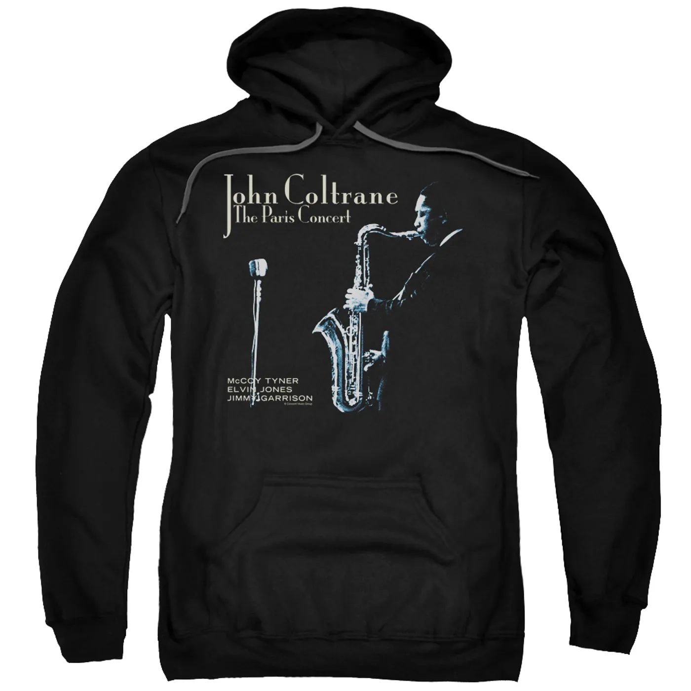 John Coltrane Hoodie | PARIS COLTRANE Pull-Over Sweatshirt