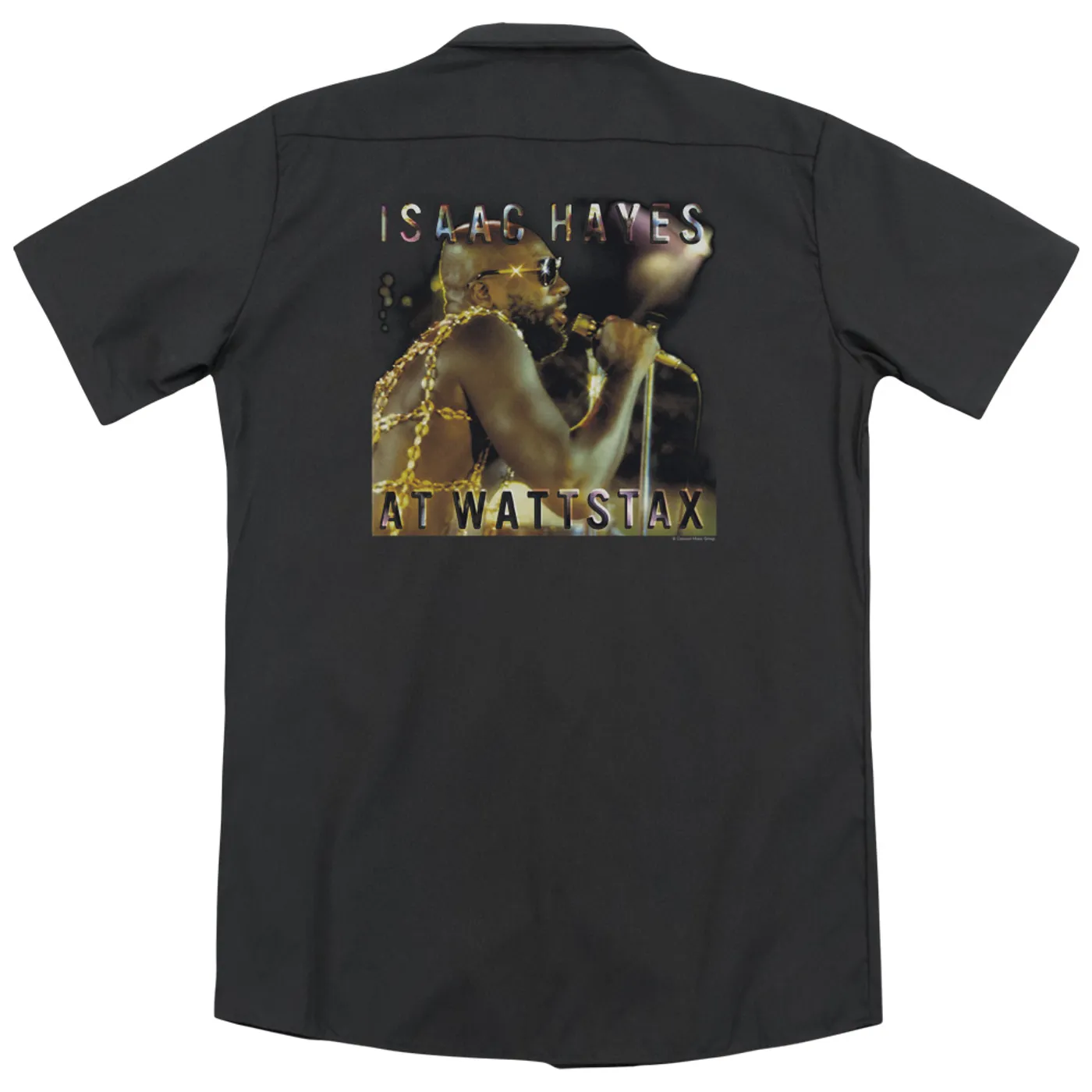 Isaac Hayes AT WATTSTAX(BACK PRINT)