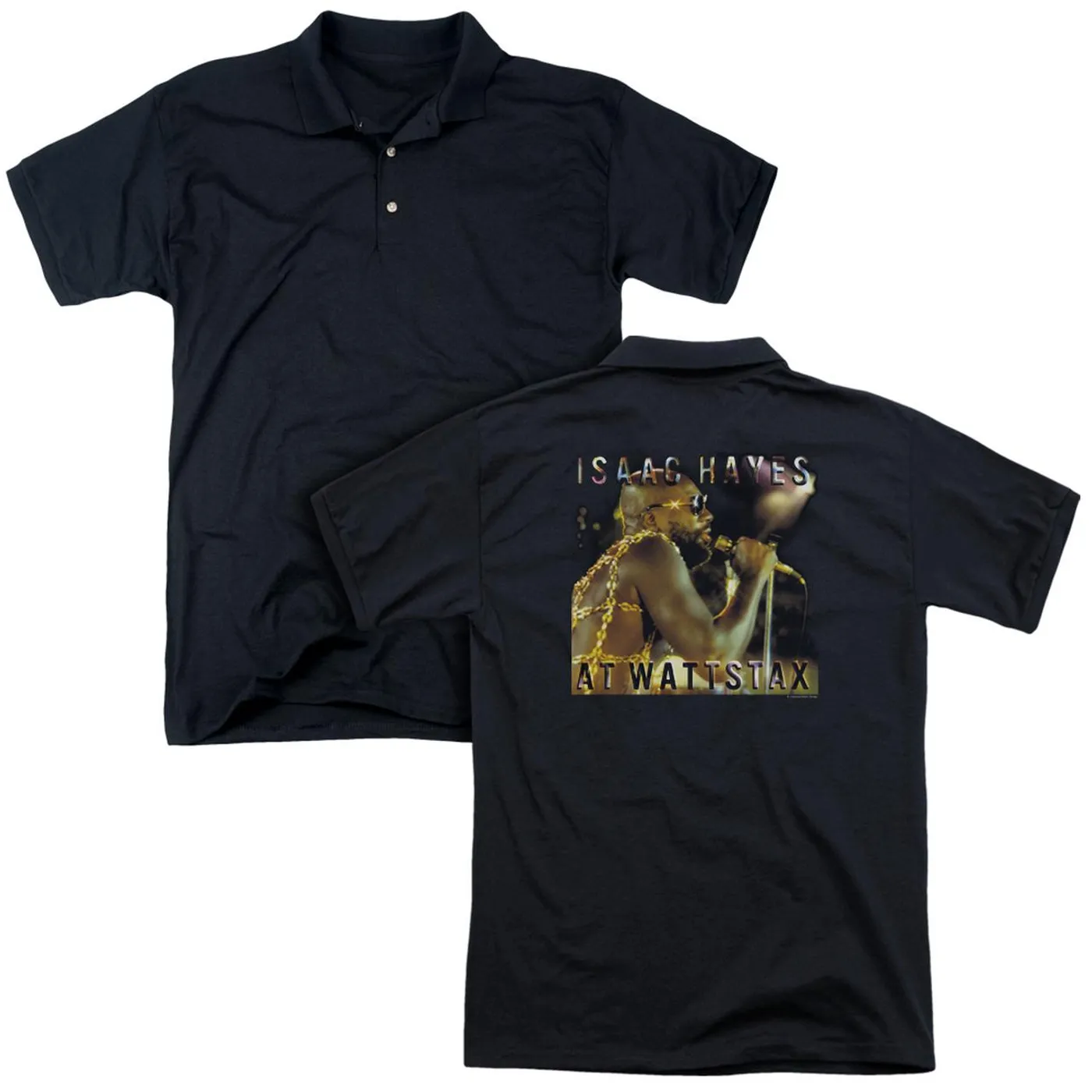 Isaac Hayes AT WATTSTAX (BACK PRINT)
