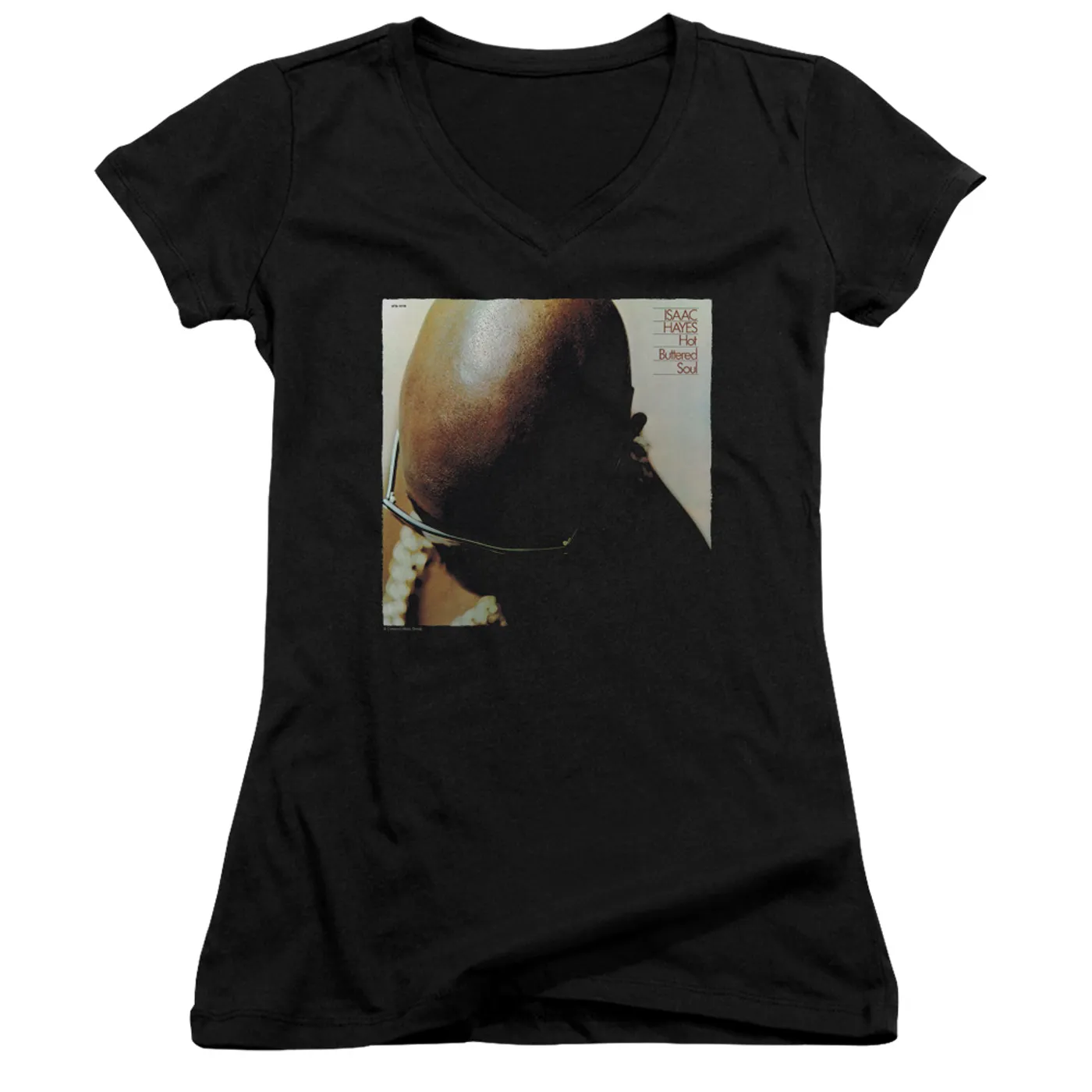 Isaac Hayes Junior's V-Neck Shirt | HOT BUTTERED SOUL Junior's Tee