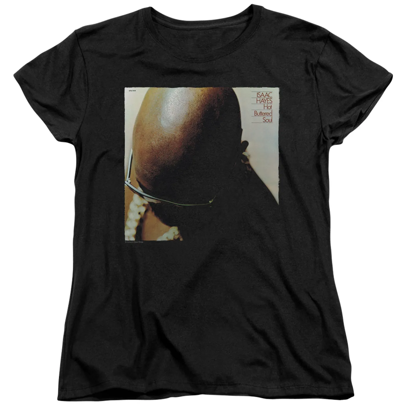 Isaac Hayes Women's Shirt | HOT BUTTERED SOUL Ladies Tee