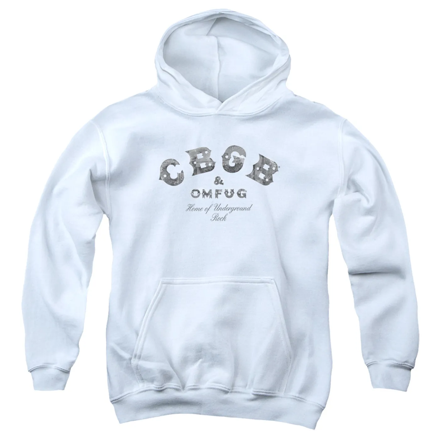 Cbgb Youth Hoodie | CLUB LOGO Pull-Over Sweatshirt