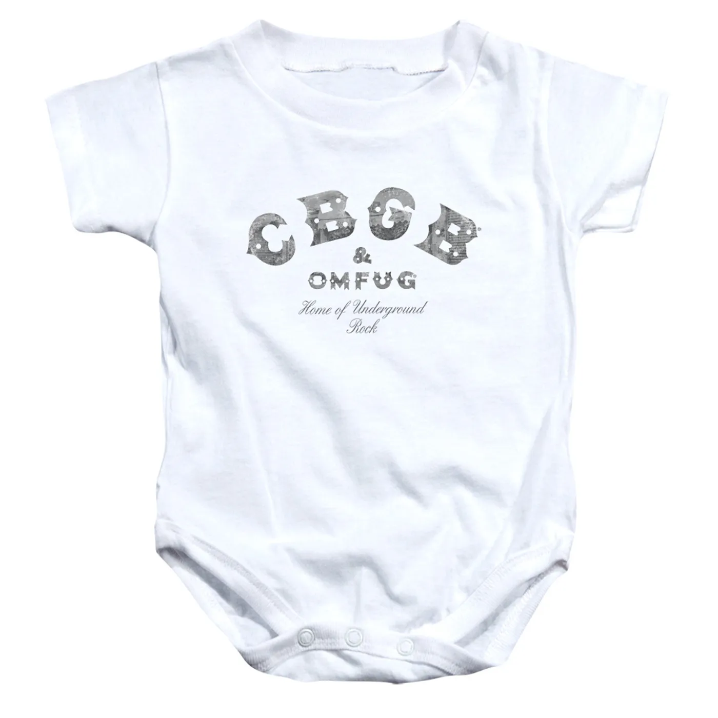 Cbgb Baby Onesie | CLUB LOGO Infant Snapsuit