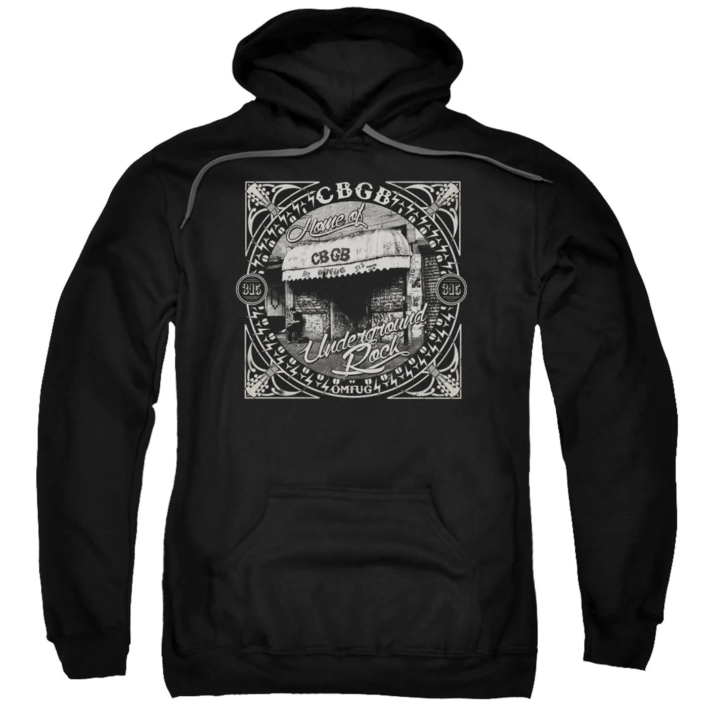 Cbgb Hoodie | FRONT DOOR Pull-Over Sweatshirt