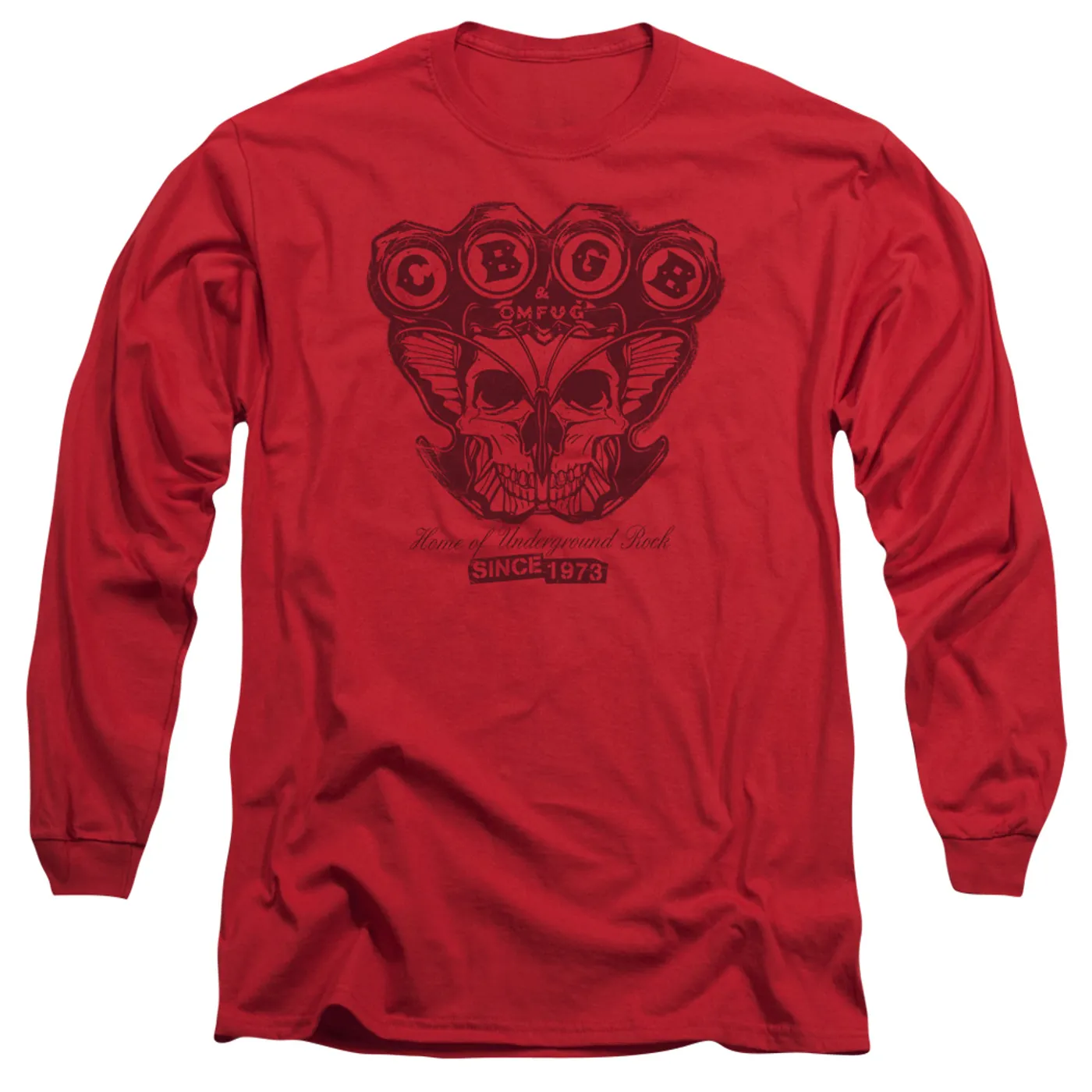 Cbgb T Shirt | MOTH SKULL Premium Tee