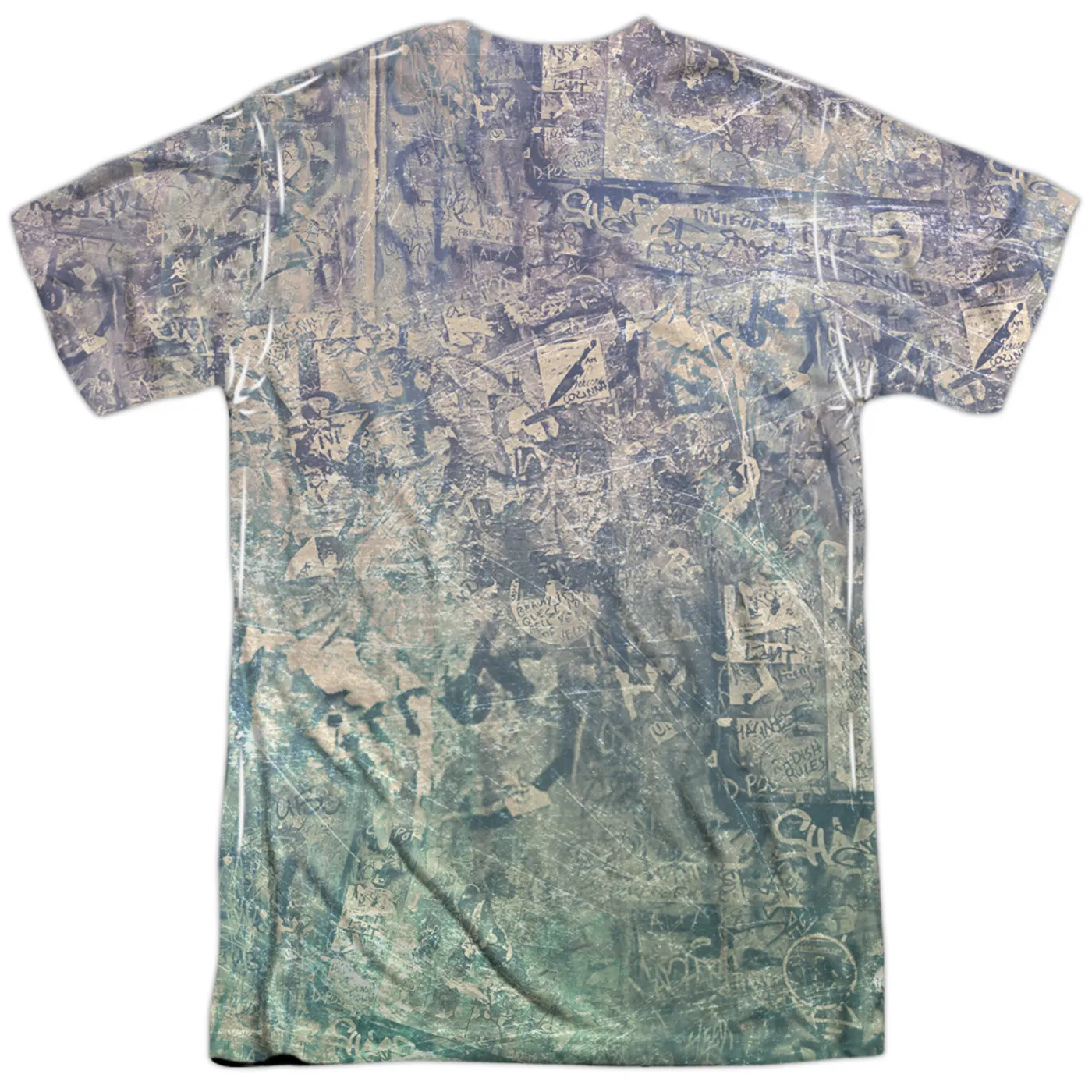 Cbgb Shirt | GRAFFITI SKULL (FRONT/BACK PRINT) Tee
