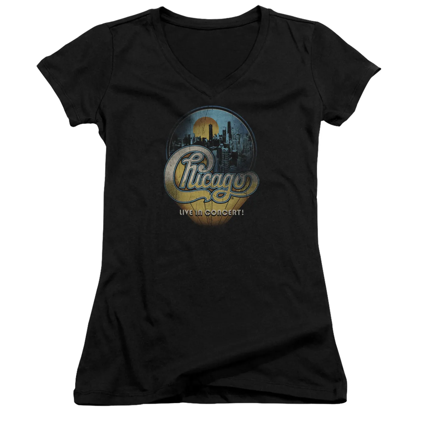 Chicago Junior's V-Neck Shirt | LIVE Junior's Tee