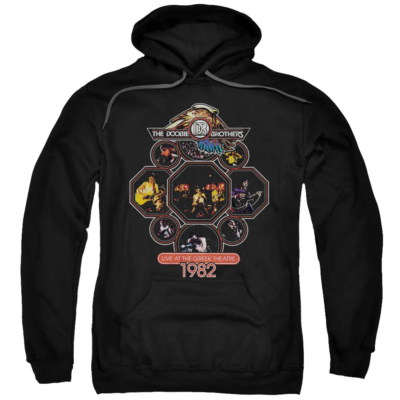 The Doobie Brothers Hoodie | LIVE GREEK Pull-Over Sweatshirt