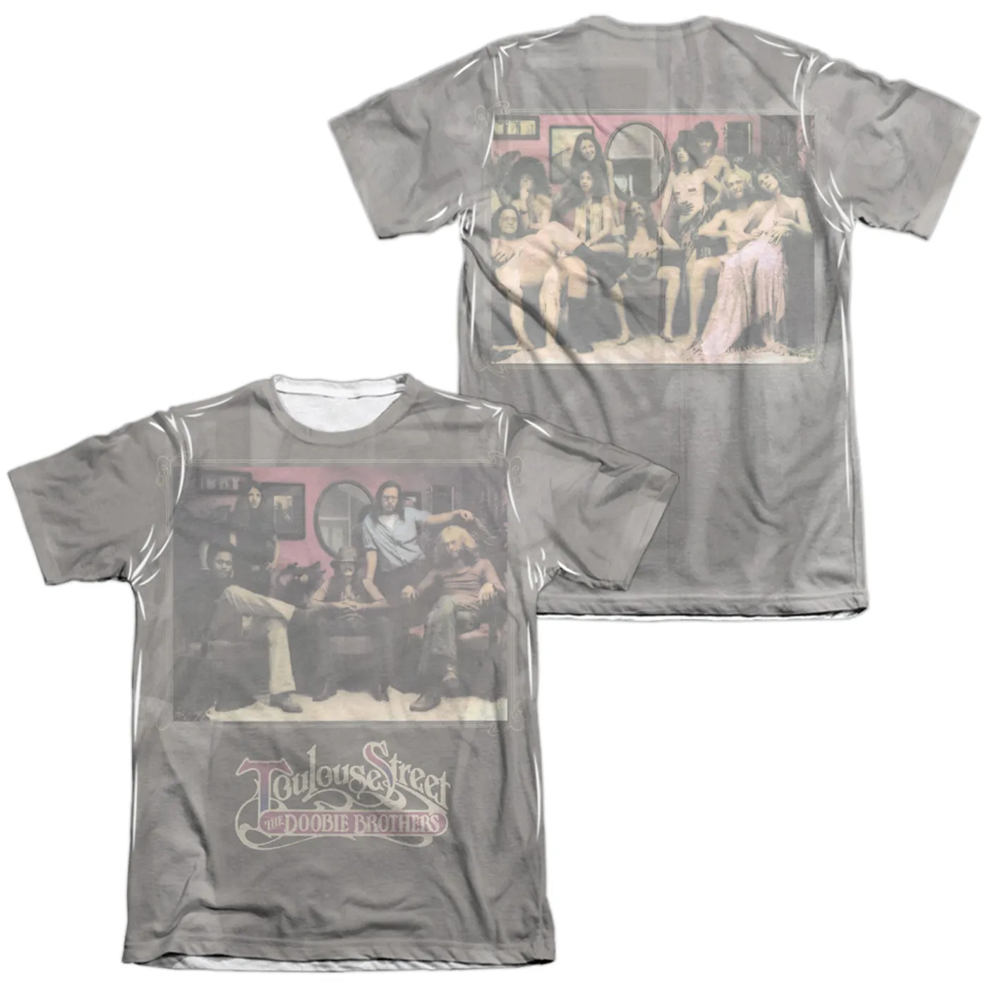 The Doobie Brothers Shirt | TOULOUSE STREET (FRONT/BACK PRINT) Tee