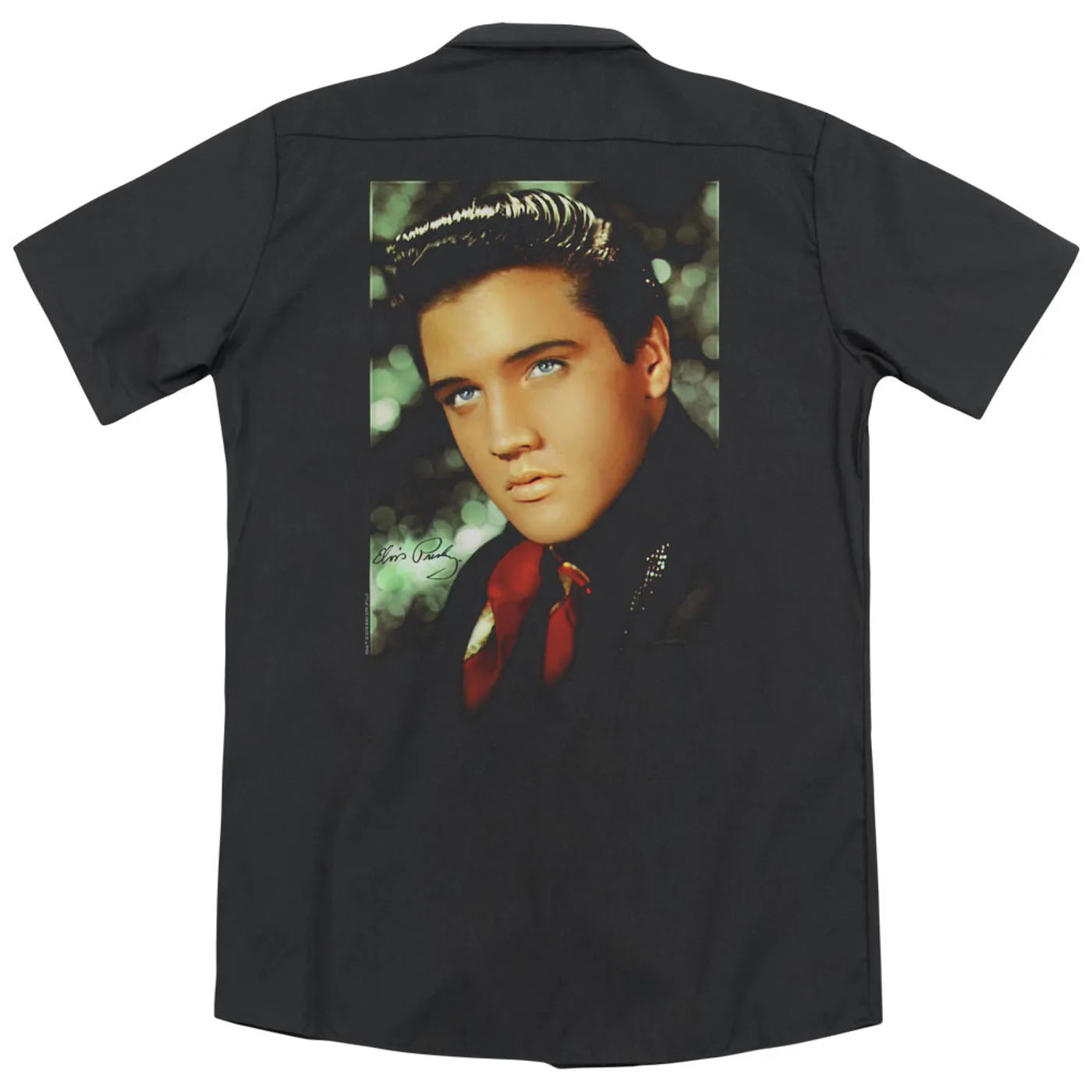 Elvis Presley RED SCARF (BACK PRINT)