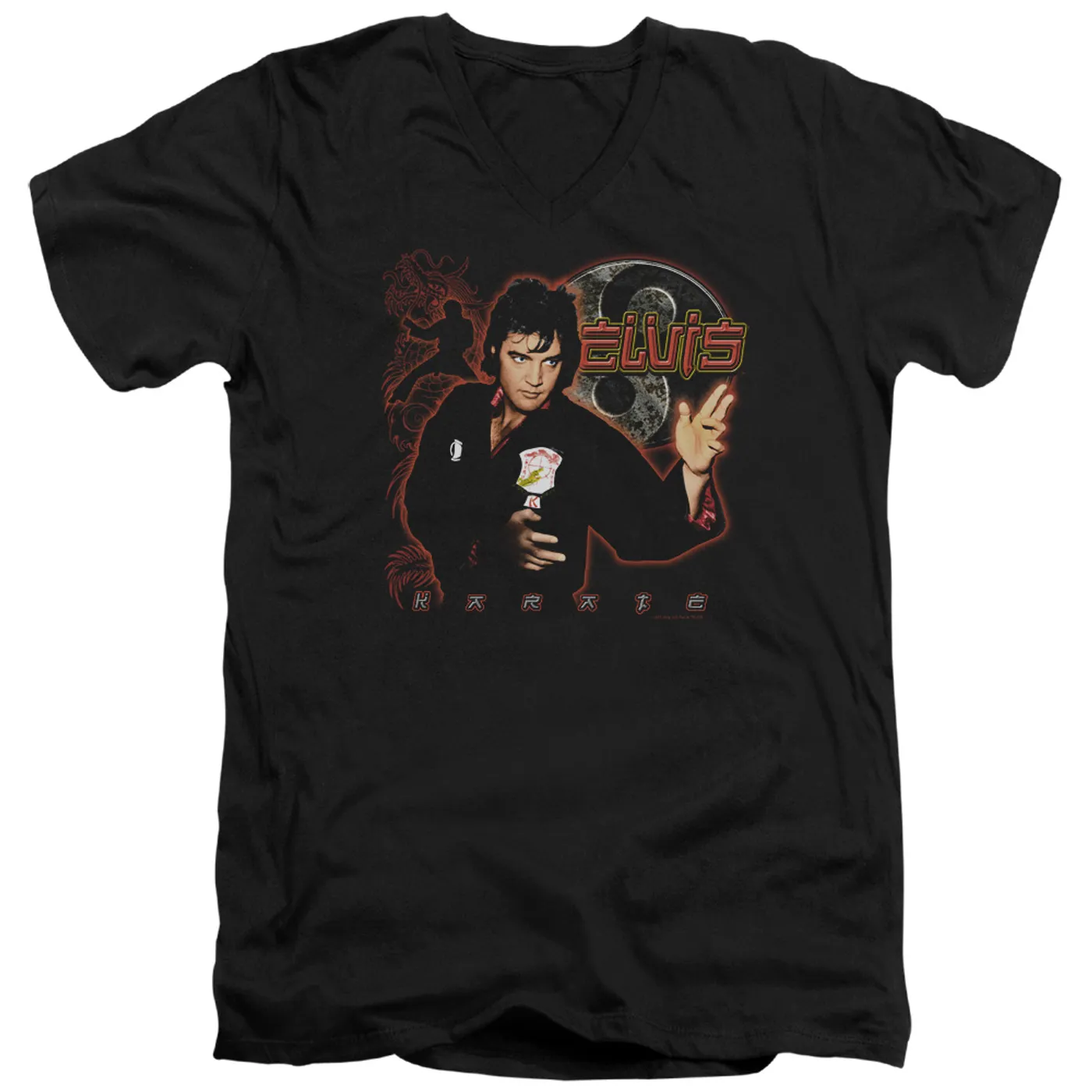 Elvis Presley T Shirt (Slim Fit) | KARATE Slim-fit Tee