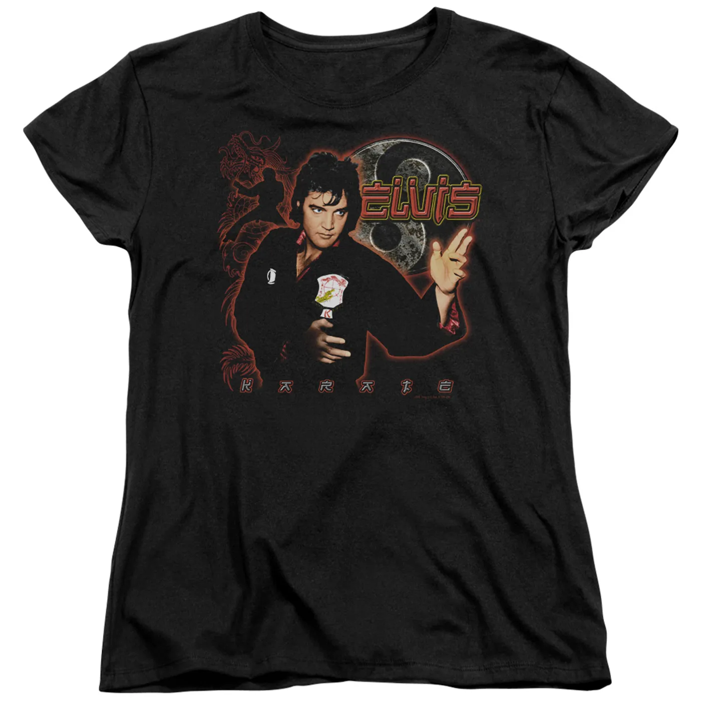 Elvis Presley Women's Shirt | KARATE Ladies Tee