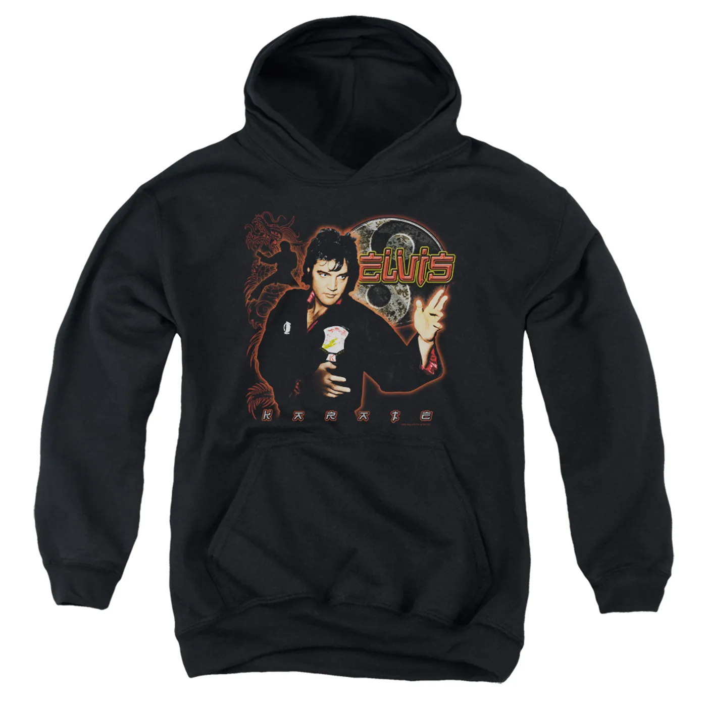 Elvis Presley Youth Hoodie | KARATE Pull-Over Sweatshirt