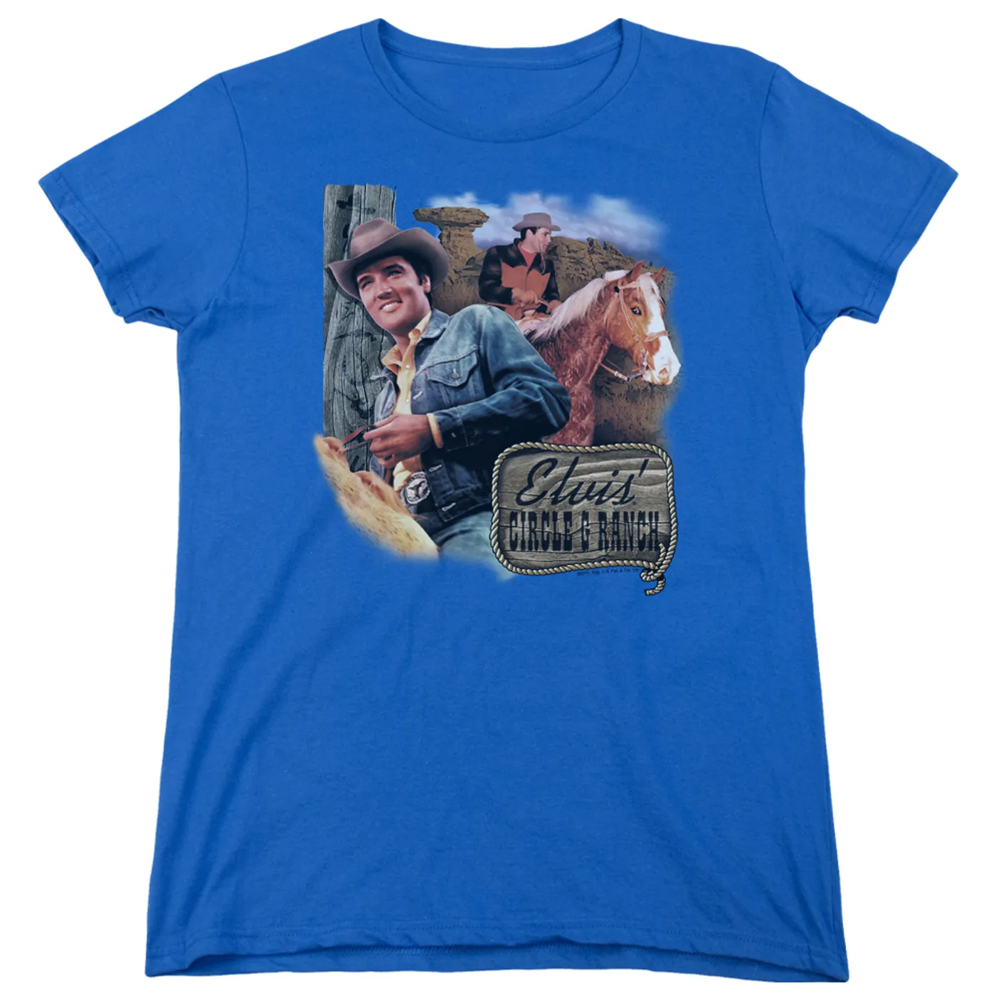 Elvis Presley Women's Shirt | RANCH Ladies Tee
