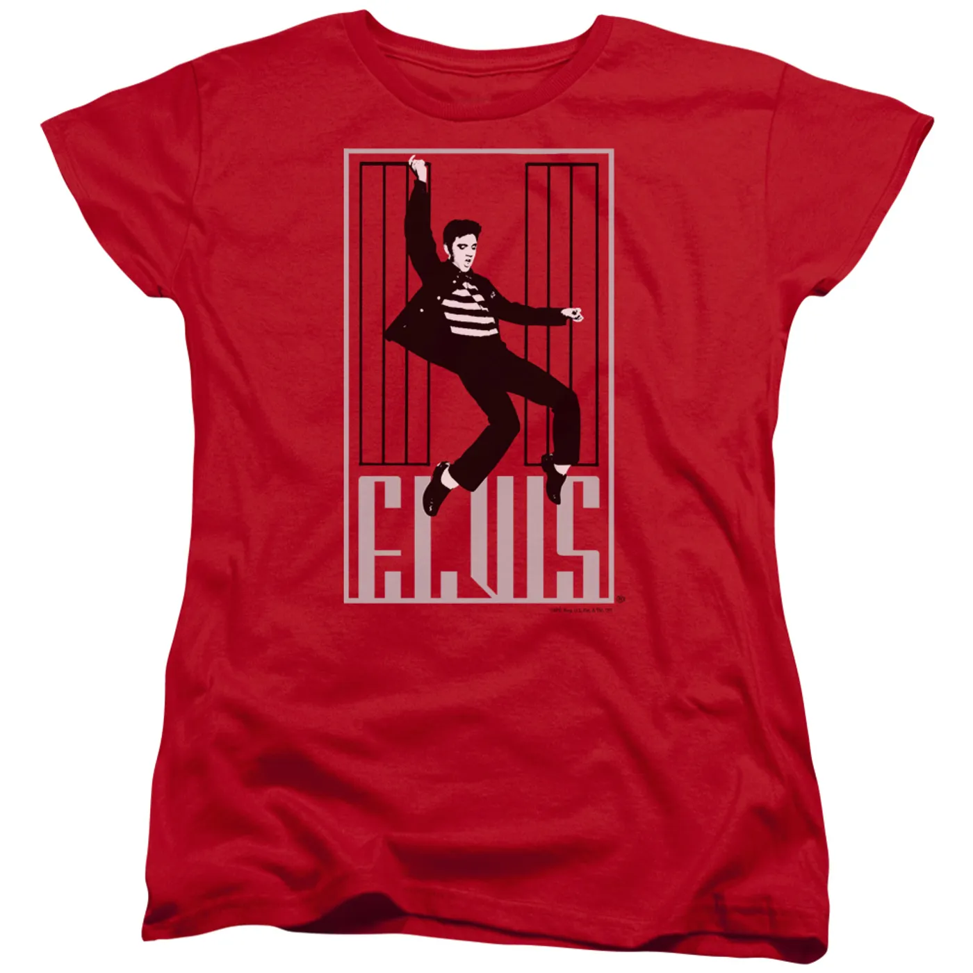 Elvis Presley Women's Shirt | ONE JAILHOUSE Ladies Tee