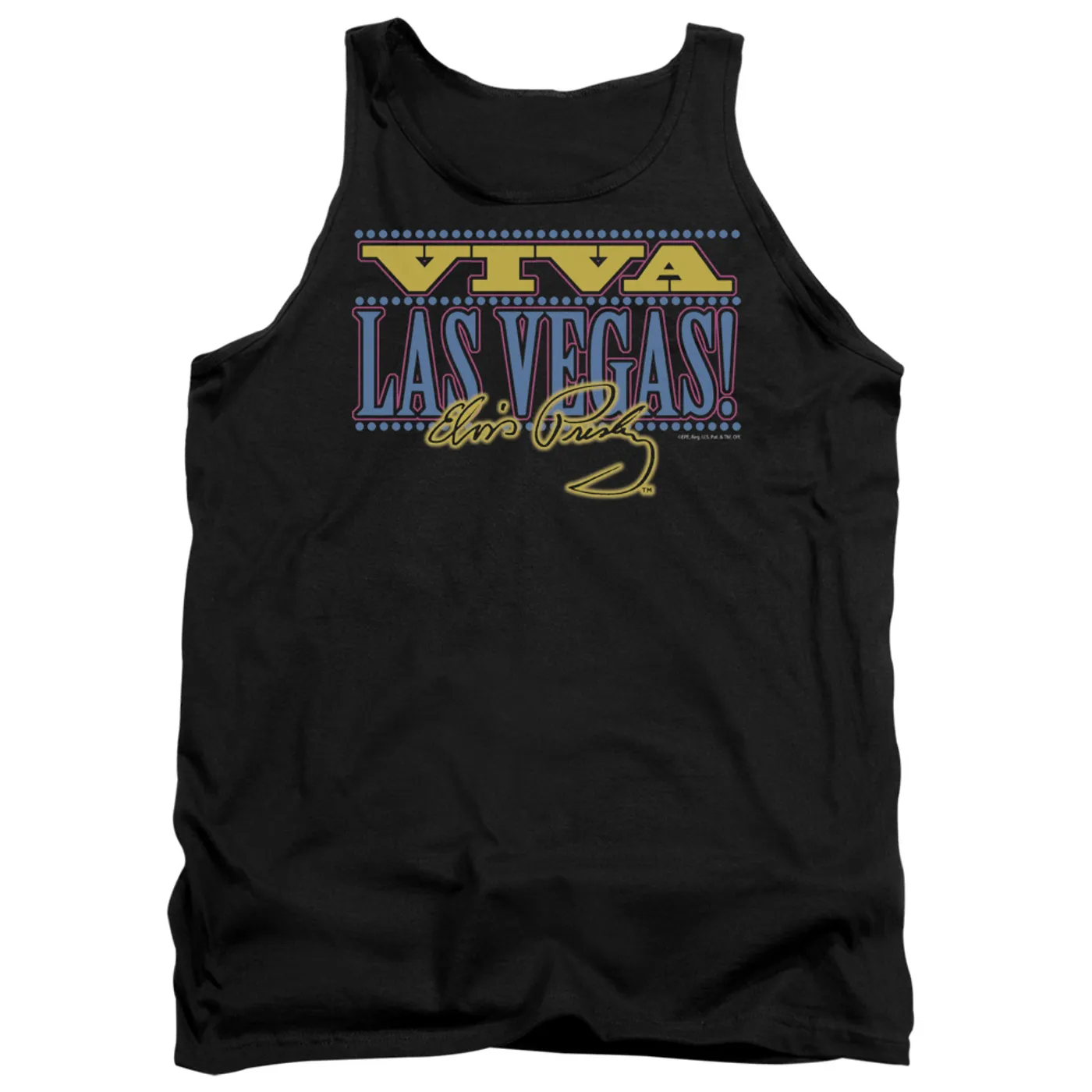 Elvis Presley Tank Top | VIVA LAS VEGAS Sleeveless Shirt