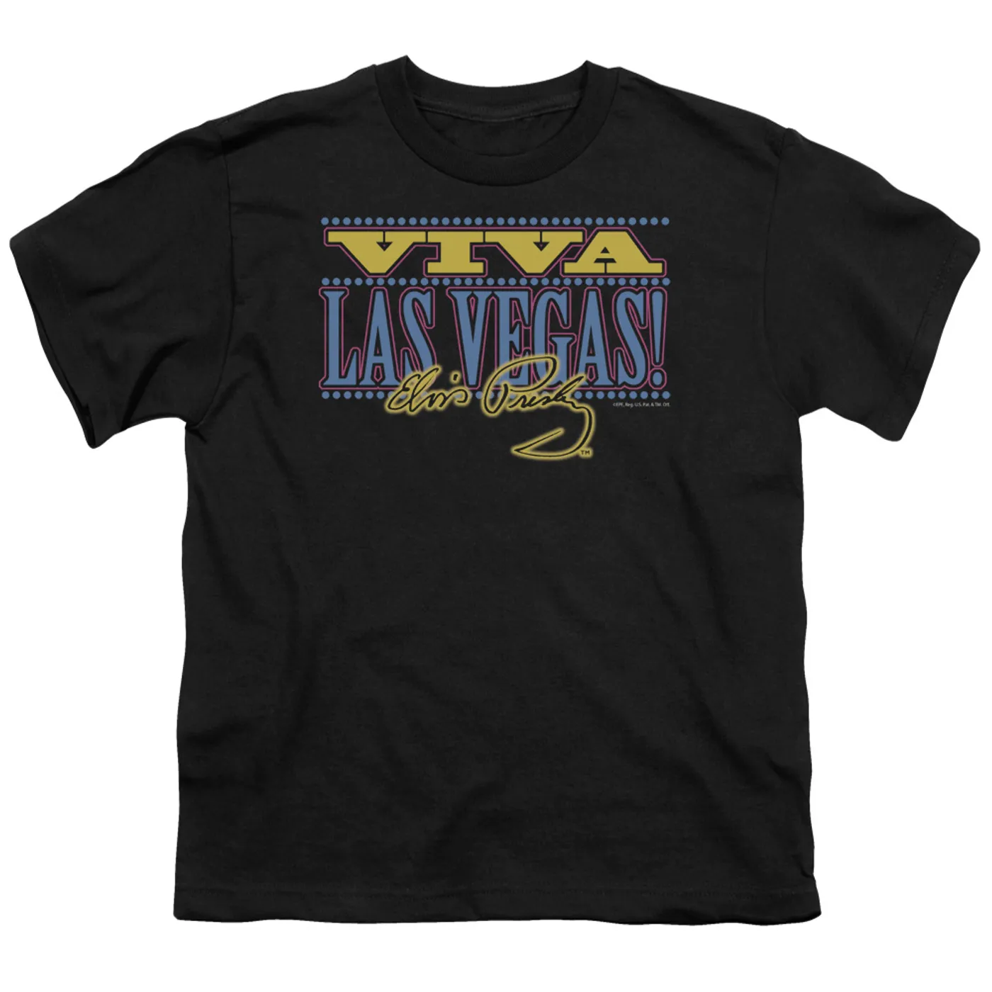 Elvis Presley Youth Tee | VIVA LAS VEGAS Youth T Shirt