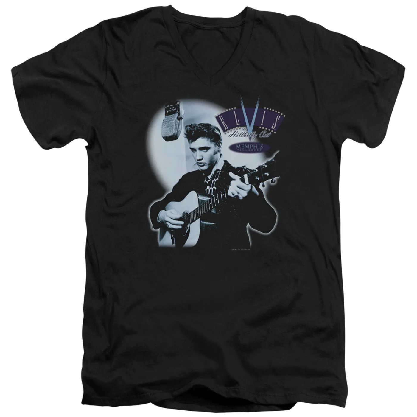 Elvis Presley T Shirt (Slim Fit) | HILLBILLY CAT Slim-fit Tee