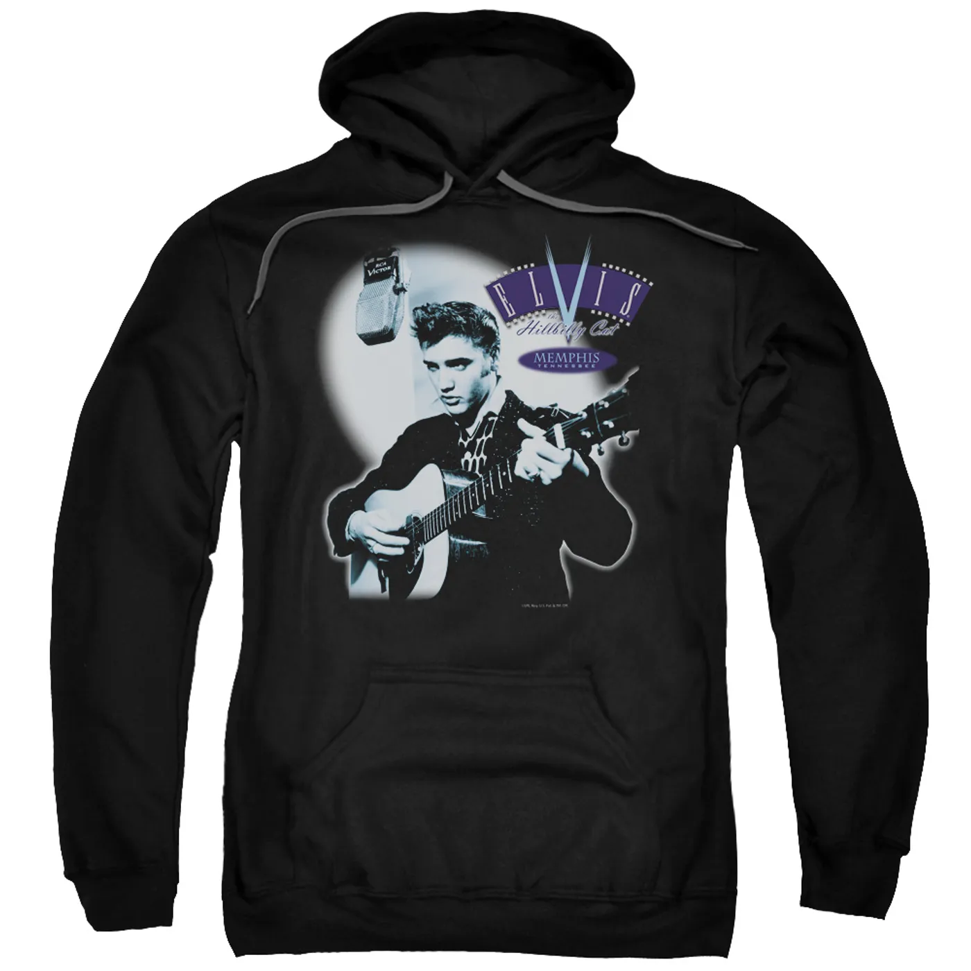Elvis Presley Hoodie | HILLBILLY CAT Pull-Over Sweatshirt