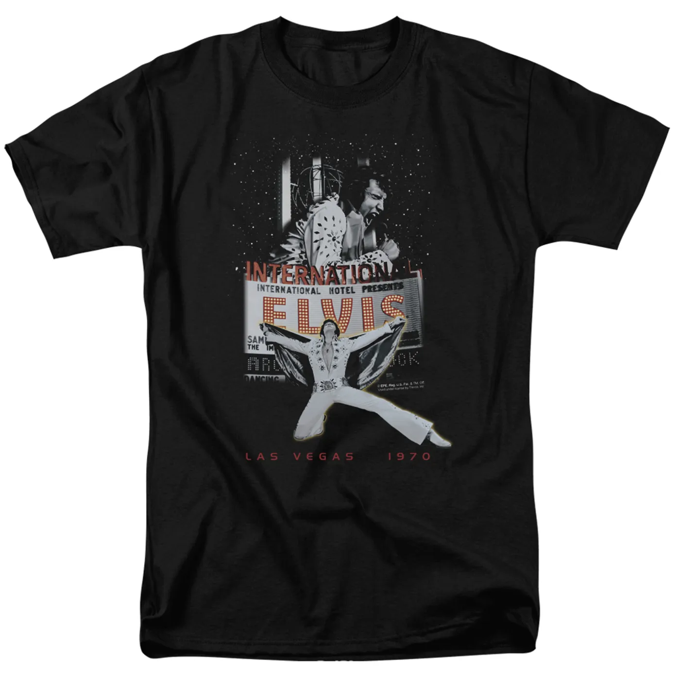 Elvis Presley Shirt | LAS VEGAS T Shirt