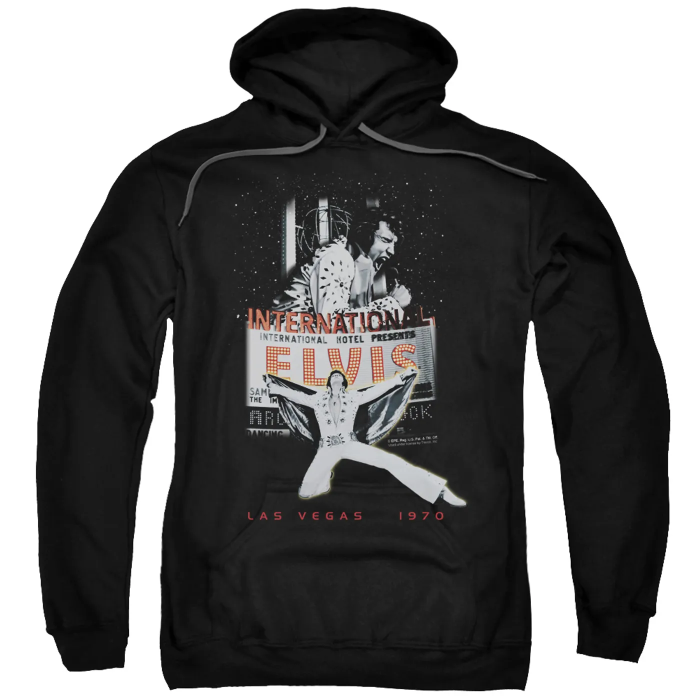 Elvis Presley Hoodie | LAS VEGAS Pull-Over Sweatshirt