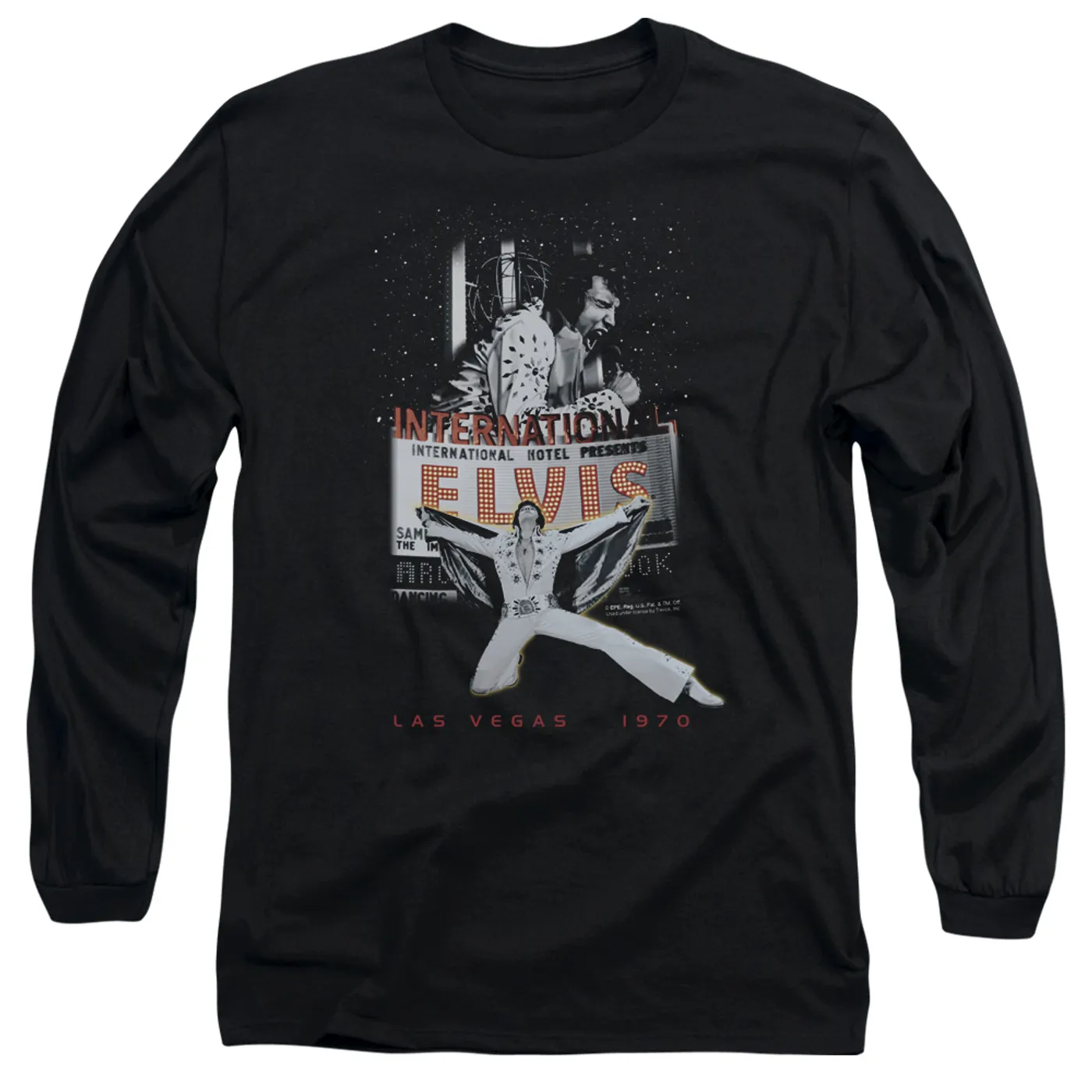 Elvis Presley T Shirt | LAS VEGAS Premium Tee
