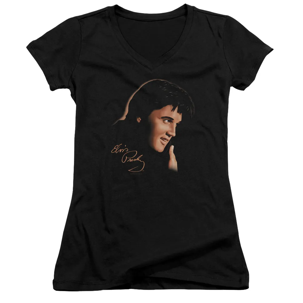 Junior's V-Neck Shirt | WARM PORTRAIT Junior's Tee