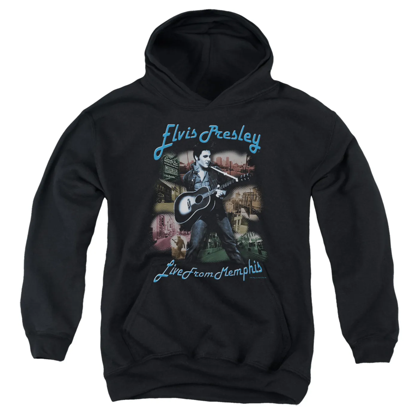 Elvis Presley Youth Hoodie | MEMPHIS Pull-Over Sweatshirt