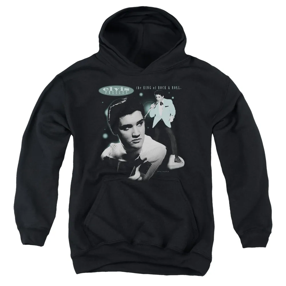 Youth Hoodie | TEAL PORTRAIT Pull-Over Sweatshirt