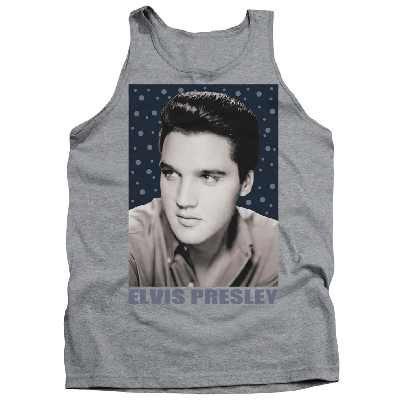 Elvis Presley Tank Top | BLUE SPARKLE Sleeveless Shirt