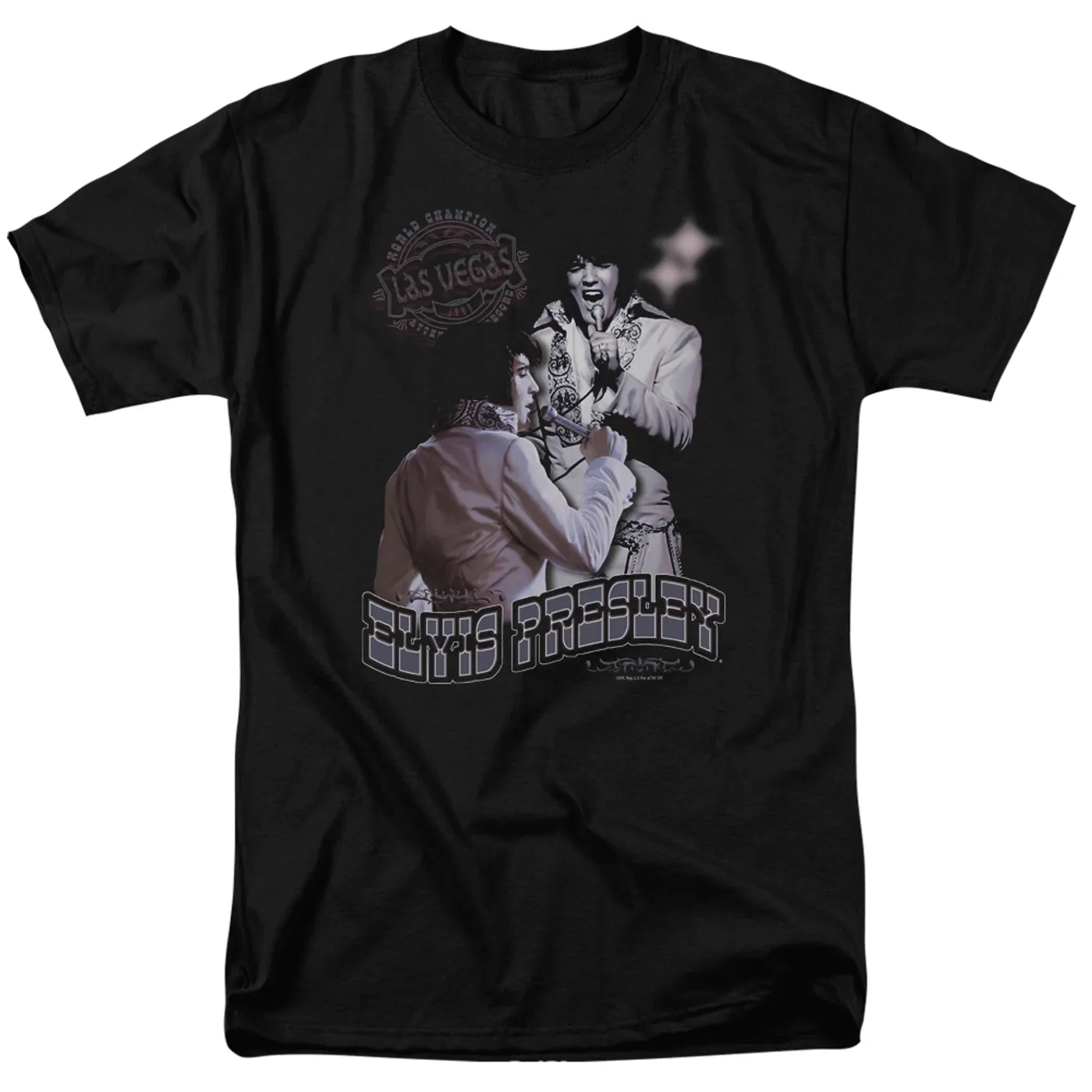 Elvis Presley Shirt | VIOLET VEGAS T Shirt