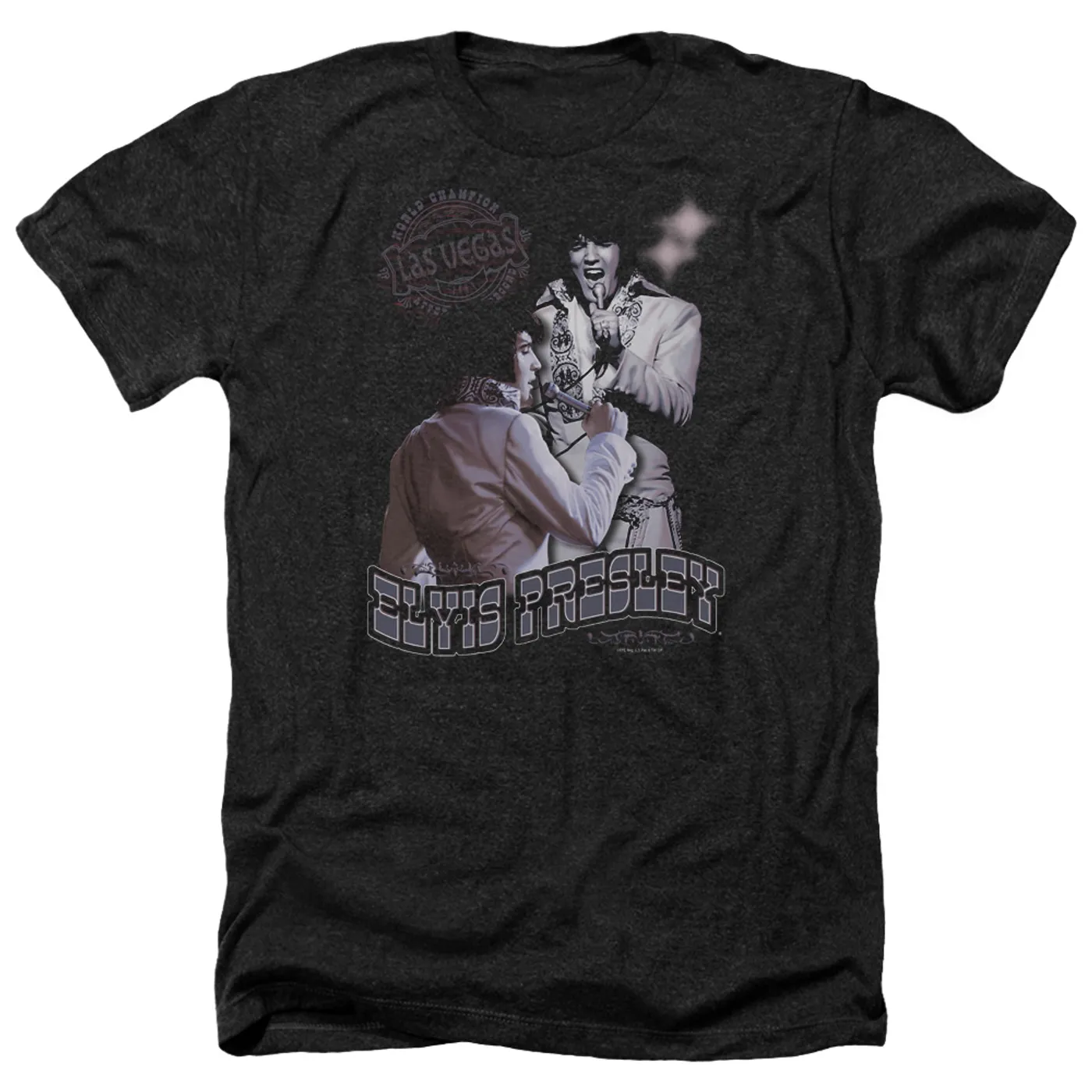 Elvis Presley Tee | VIOLET VEGAS Premium T Shirt