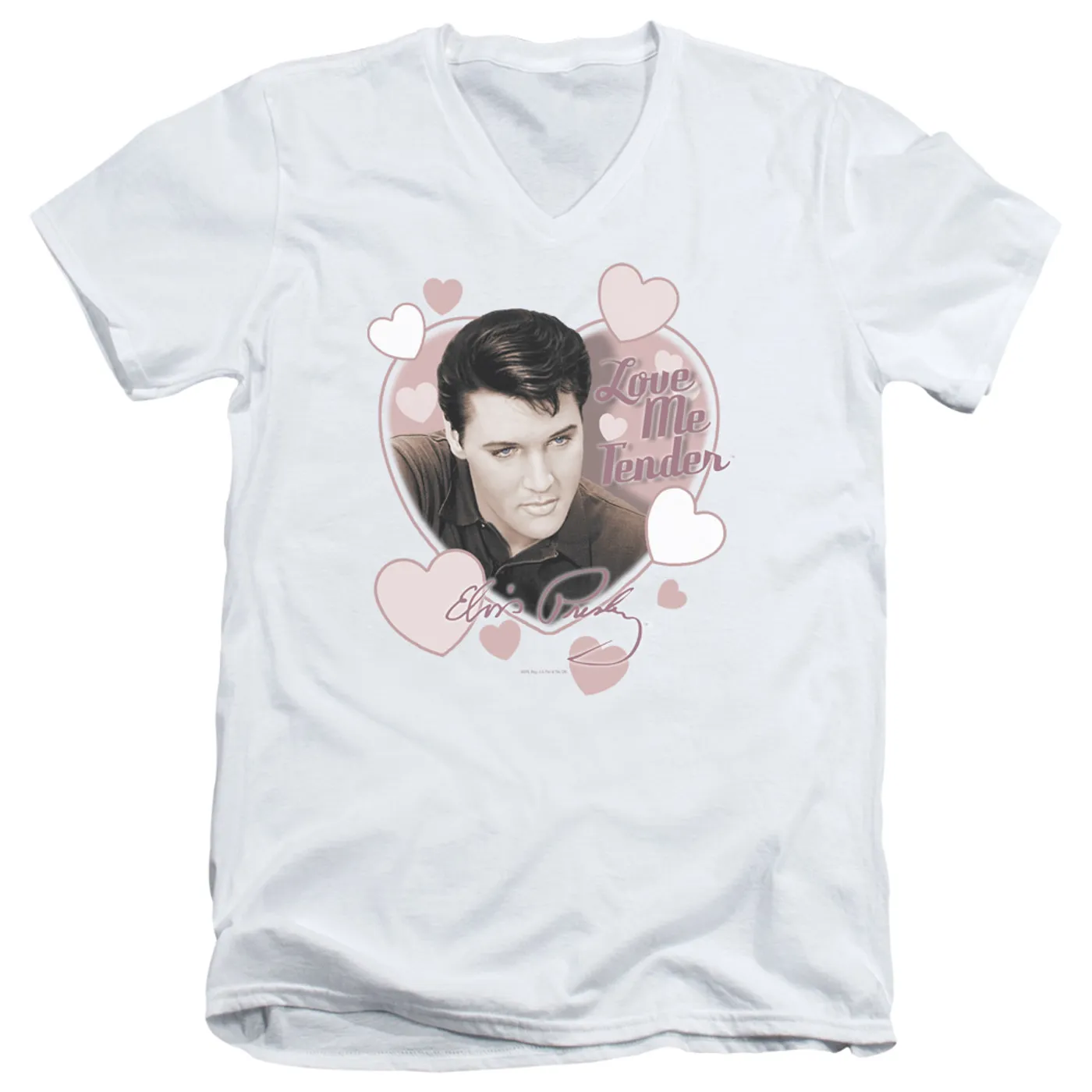 Elvis Presley T Shirt (Slim Fit) | LOVE ME TENDER Slim-fit Tee