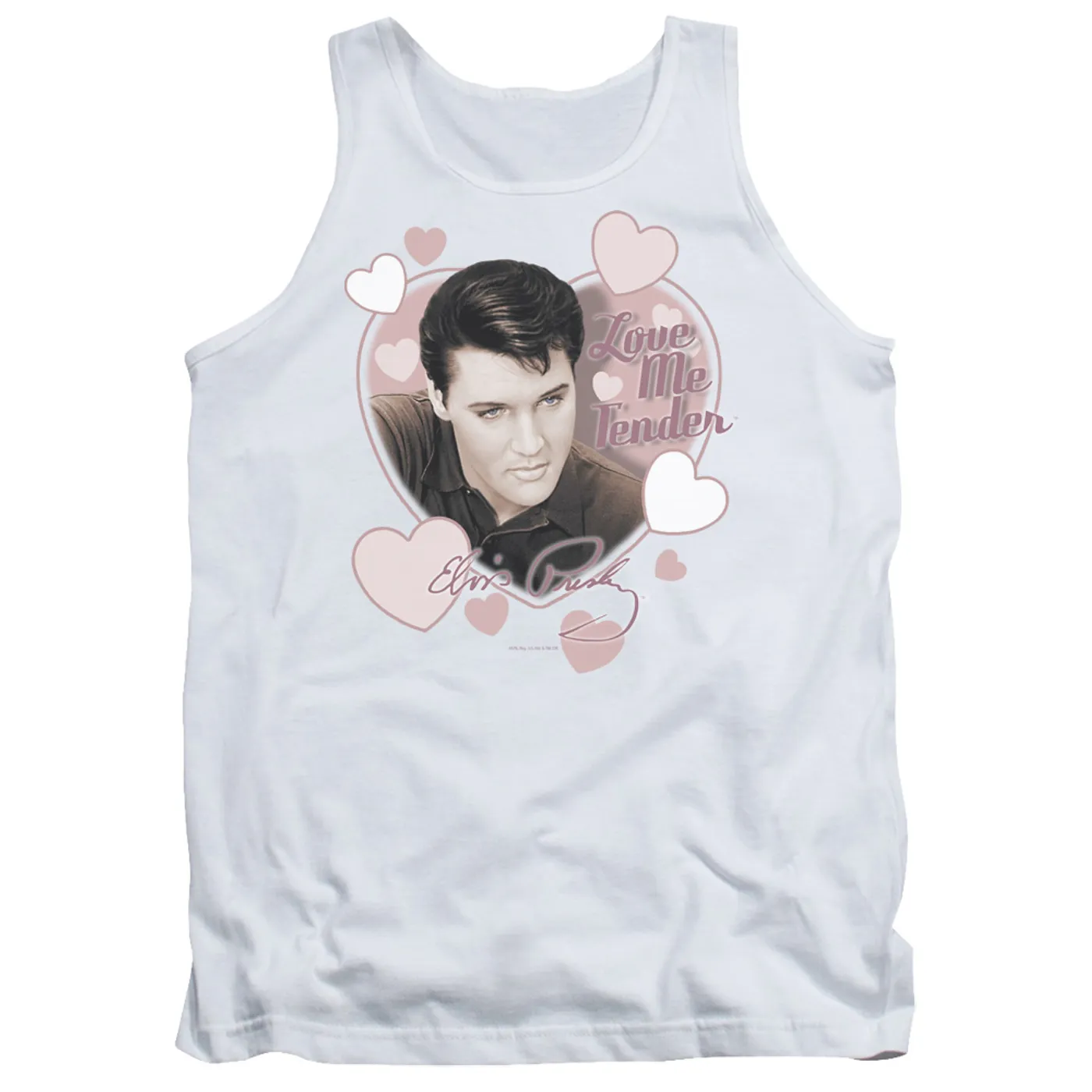 Elvis Presley Tank Top | LOVE ME TENDER Sleeveless Shirt