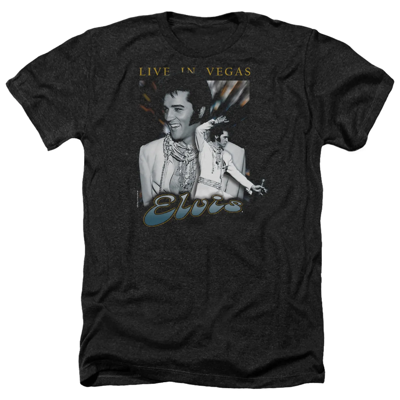 Elvis Presley Tee | LIVE IN VEGAS Premium T Shirt