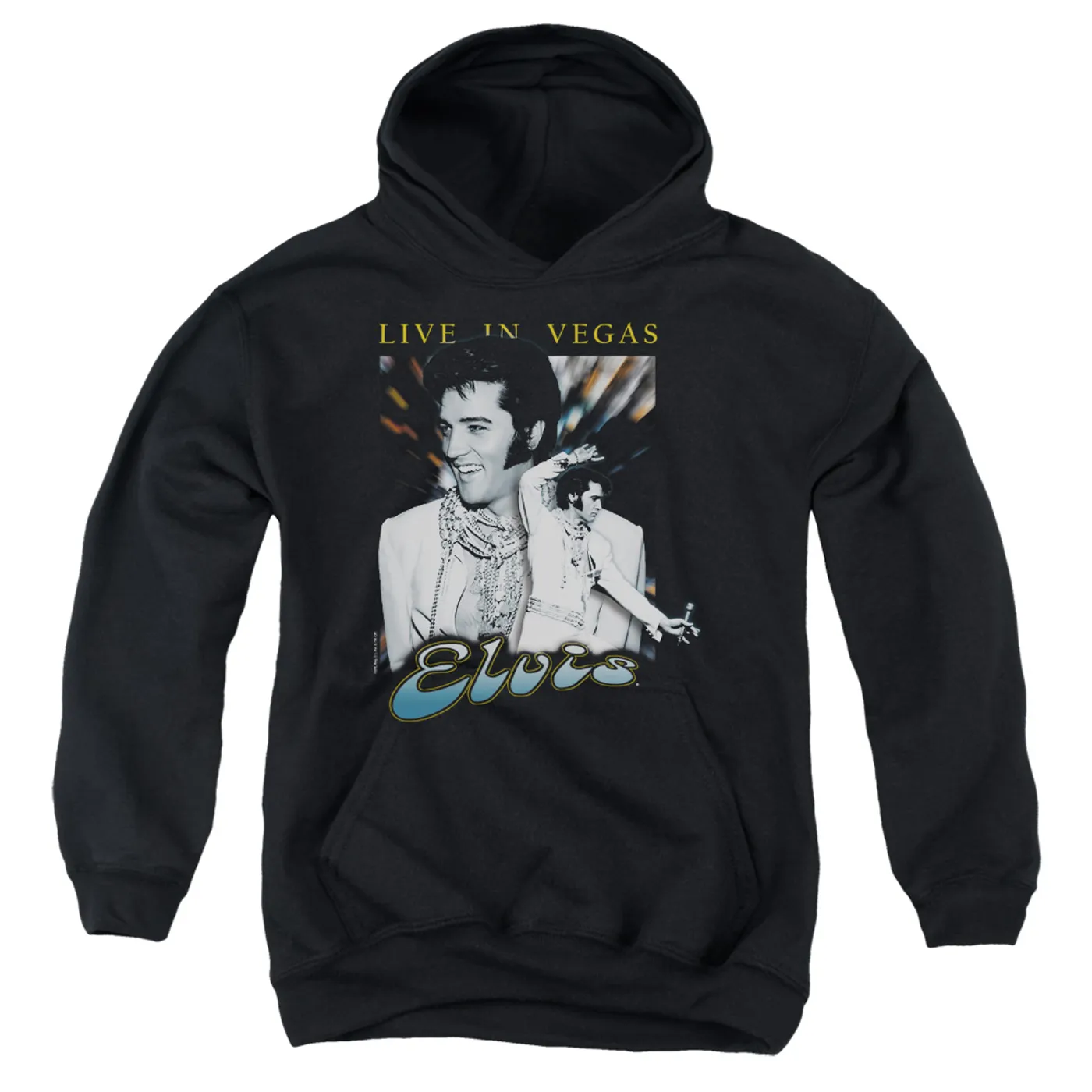 Elvis Presley Youth Hoodie | LIVE IN VEGAS Pull-Over Sweatshirt
