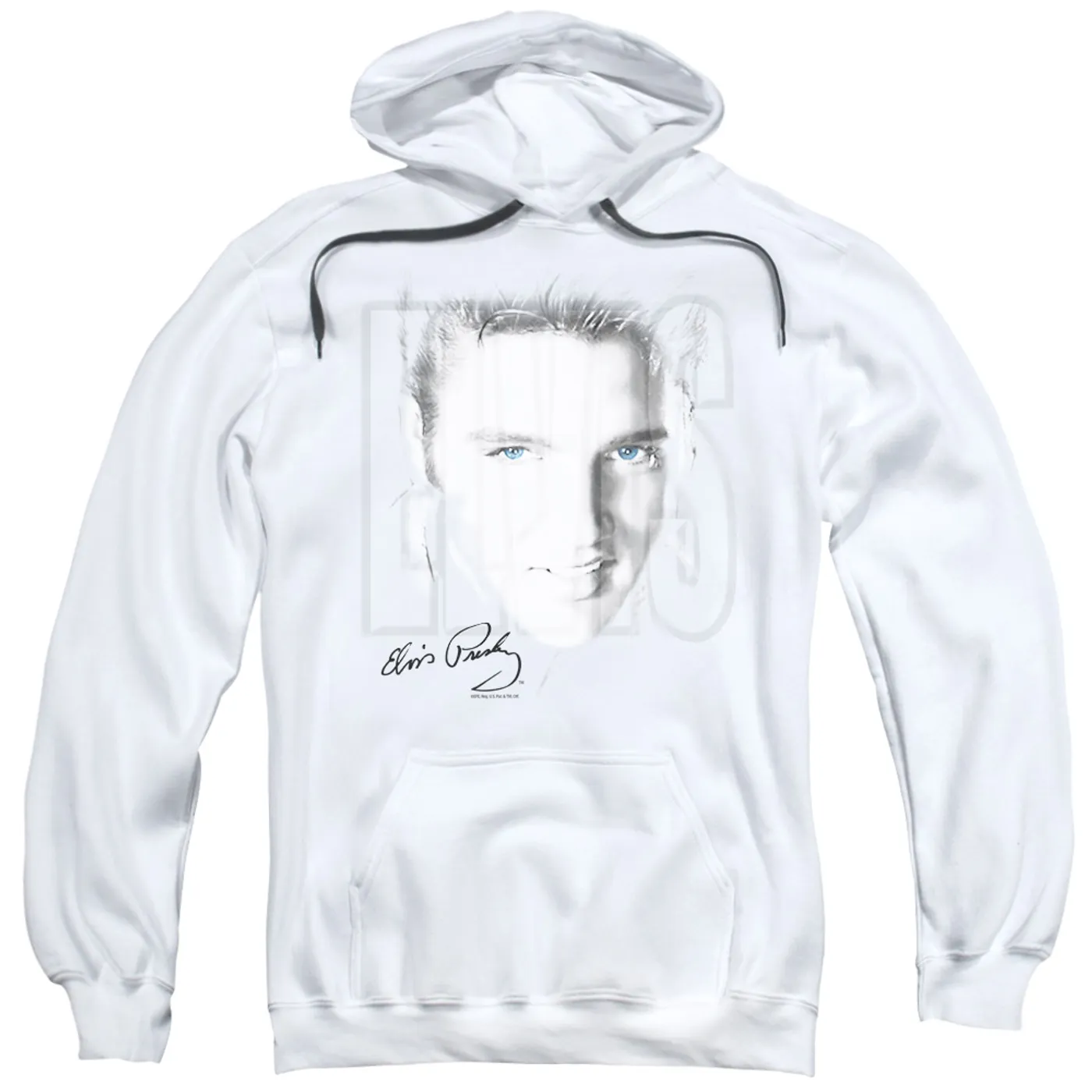 Elvis Presley Hoodie | BLUE EYES Pull-Over Sweatshirt