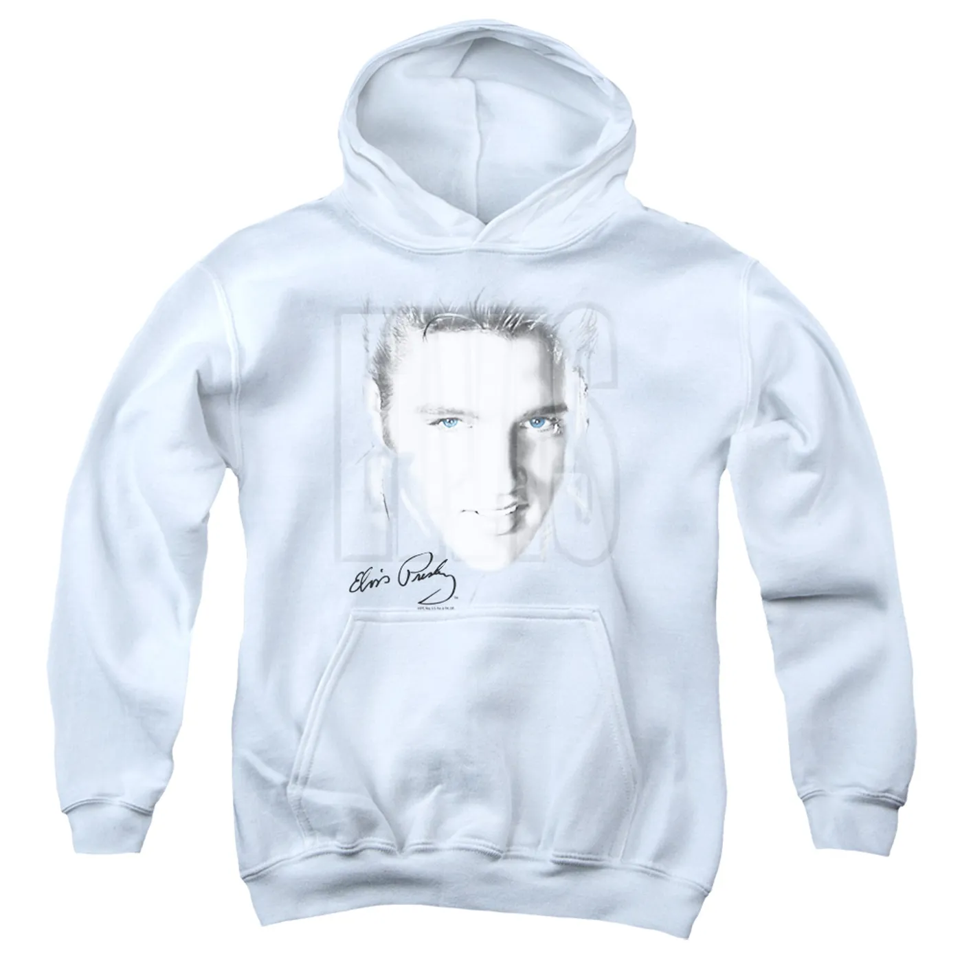 Elvis Presley Youth Hoodie | BLUE EYES Pull-Over Sweatshirt